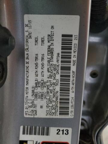 Photo 12 VIN: 1GCFG25W3Y1169868 - TOYOTA TACOMA 