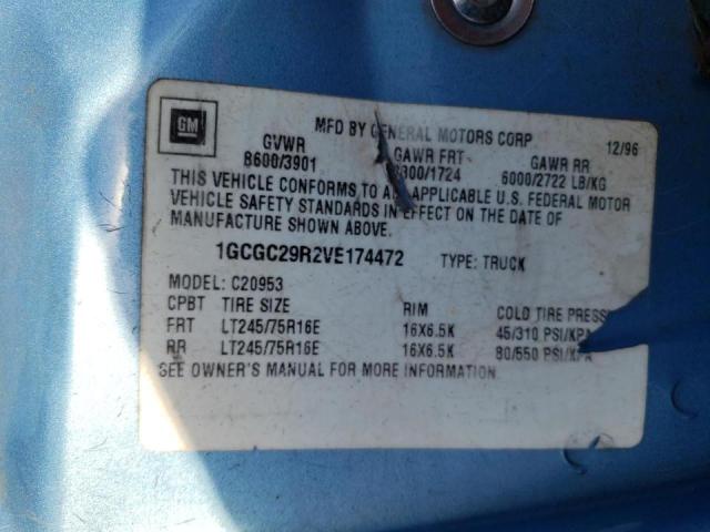 Photo 9 VIN: 1GCGC29R2VE174472 - CHEVROLET GMT 