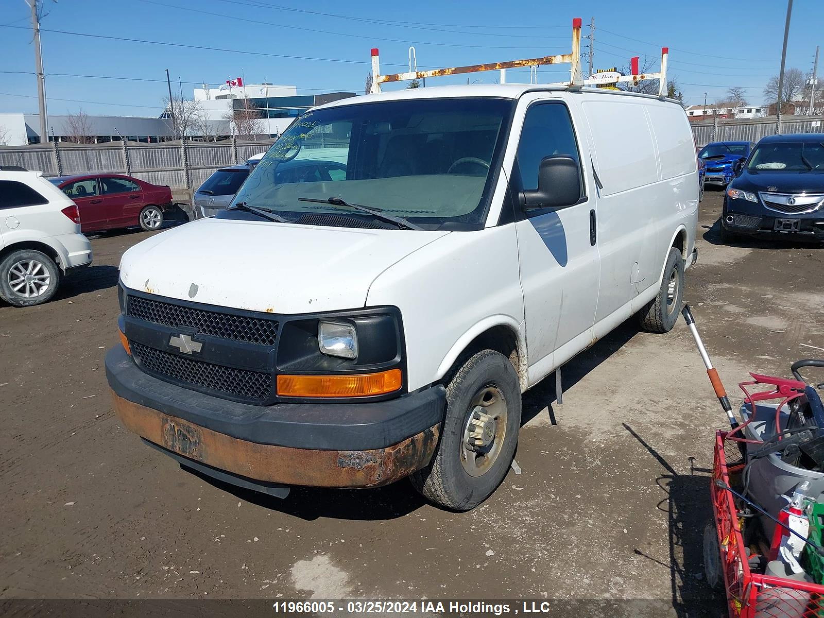 Photo 1 VIN: 1GCGG25CX91107038 - CHEVROLET EXPRESS 