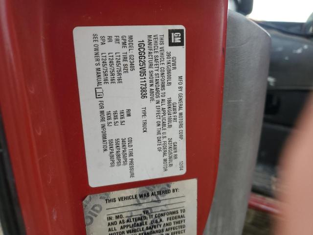 Photo 11 VIN: 1GCGG25V051173836 - CHEVROLET EXPRESS G2 