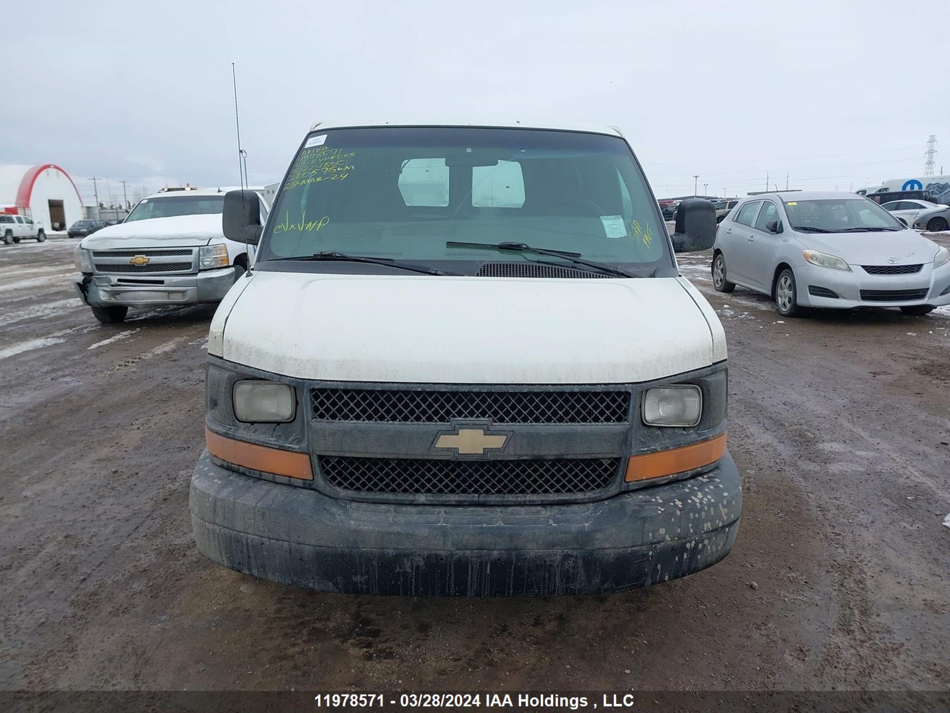 Photo 11 VIN: 1GCGG25V931227650 - CHEVROLET EXPRESS 