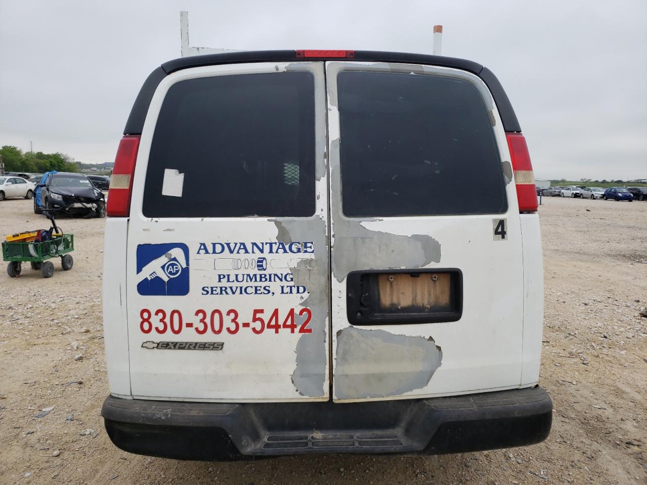 Photo 5 VIN: 1GCGG29C081137223 - CHEVROLET EXPRESS 