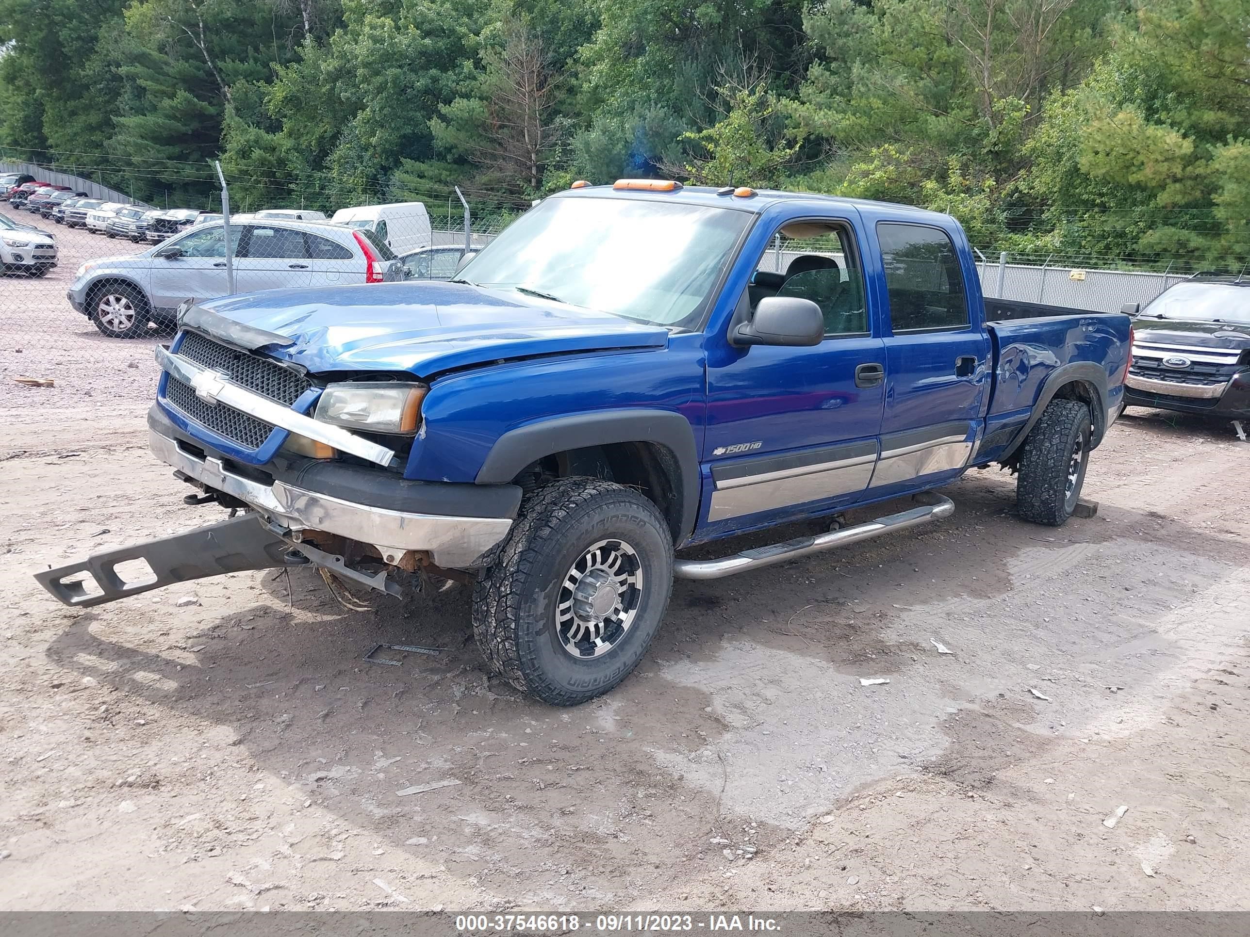 Photo 1 VIN: 1GCGK13U73F189695 - CHEVROLET SILVERADO 