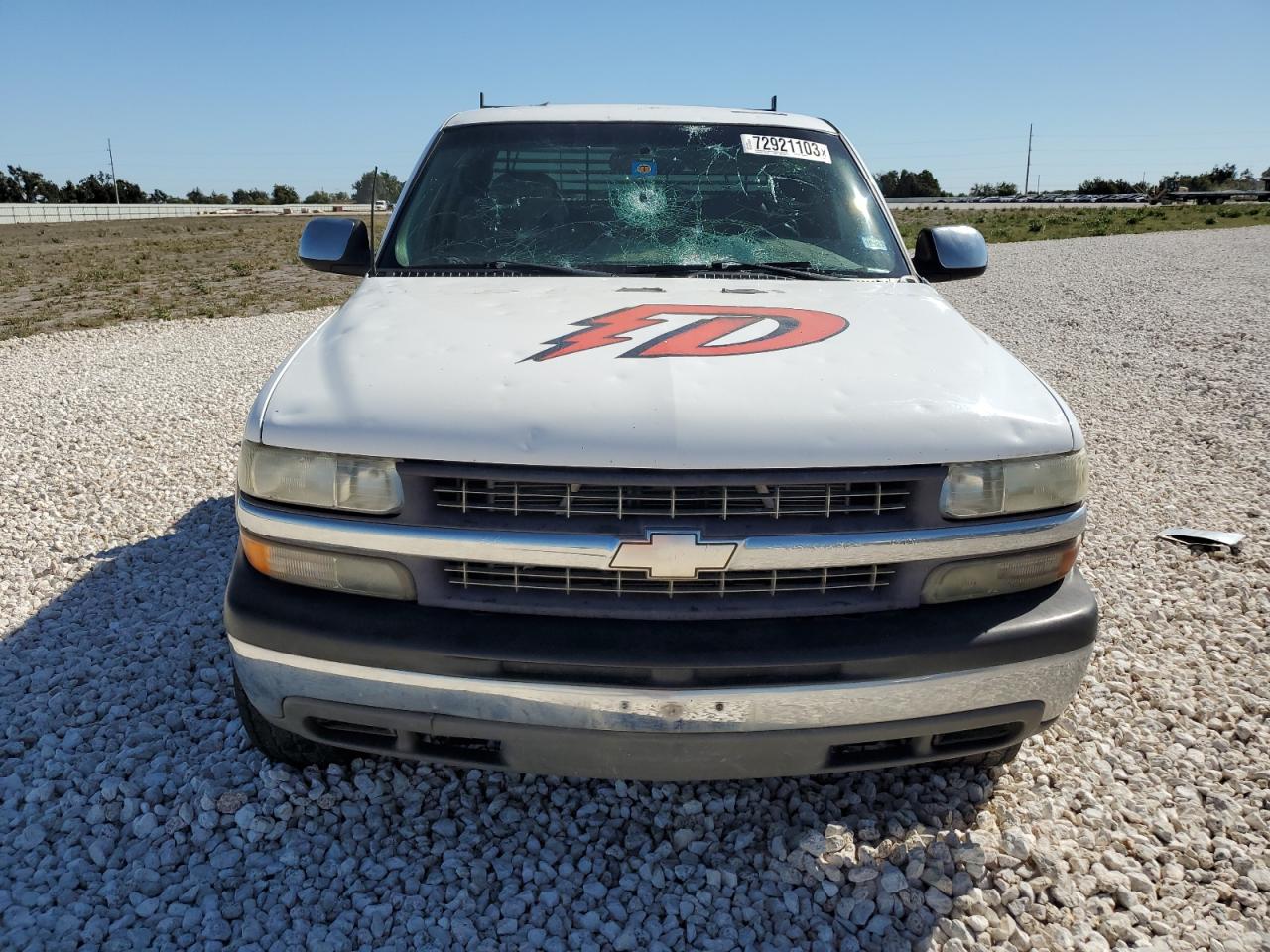 Photo 4 VIN: 1GCGK29U8YE393304 - CHEVROLET SILVERADO 