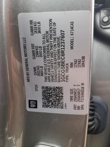 Photo 12 VIN: 1GCGSBEC6R1237607 - CHEVROLET COLORADO 