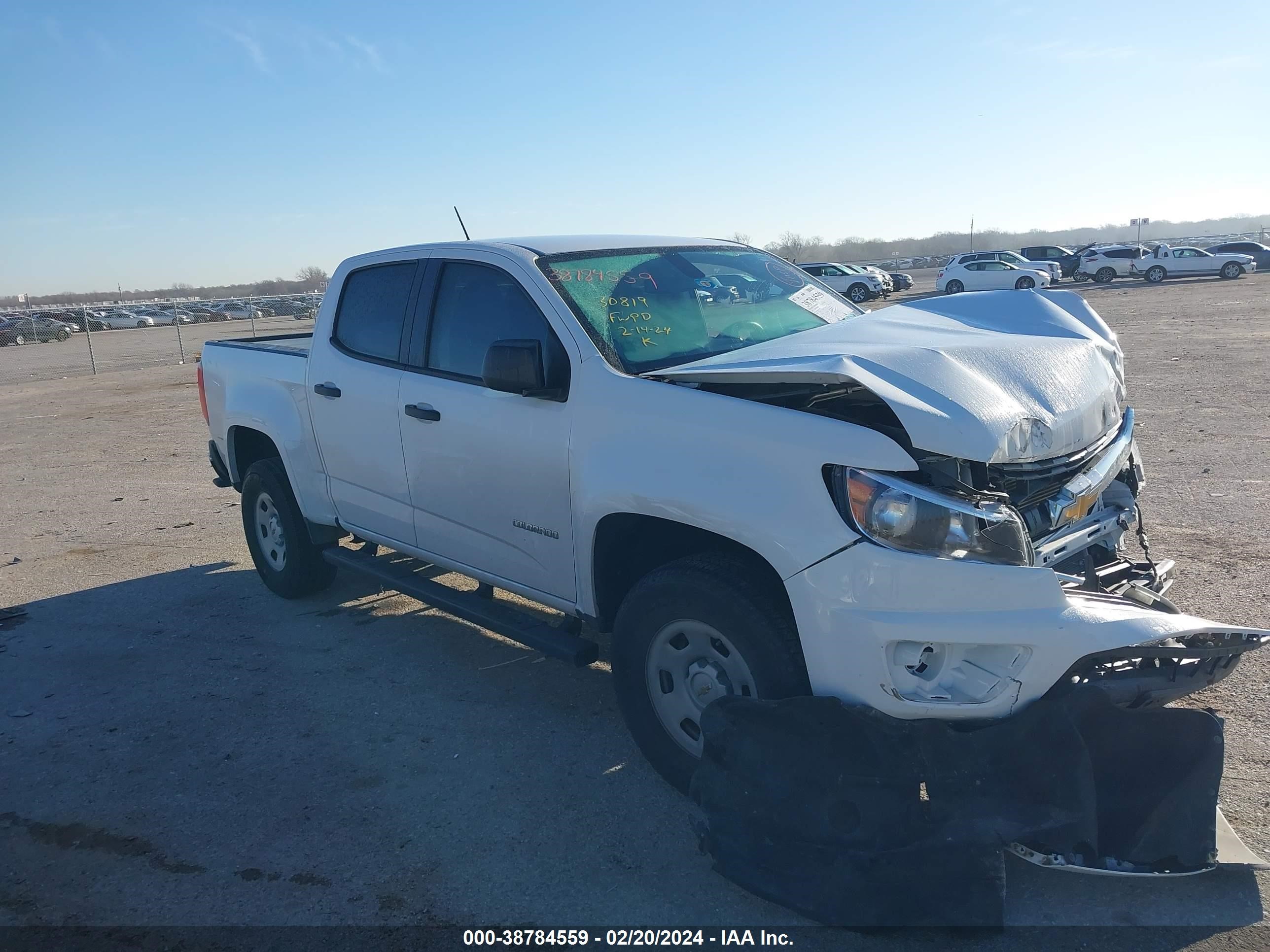 Photo 1 VIN: 1GCGSBEN3K1186350 - CHEVROLET COLORADO 