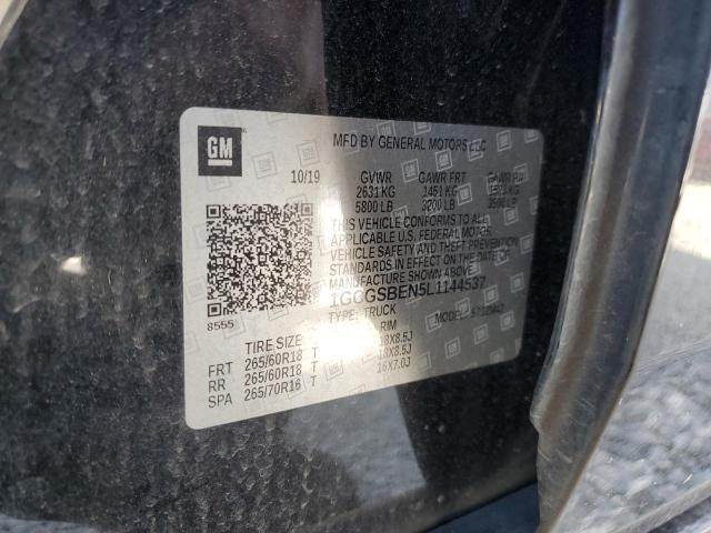 Photo 12 VIN: 1GCGSBEN5L1144537 - CHEVROLET COLORADO 