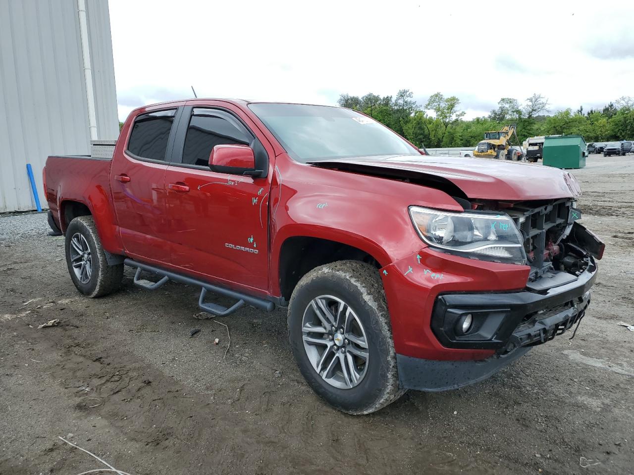 Photo 3 VIN: 1GCGSBEN8M1107225 - CHEVROLET COLORADO 