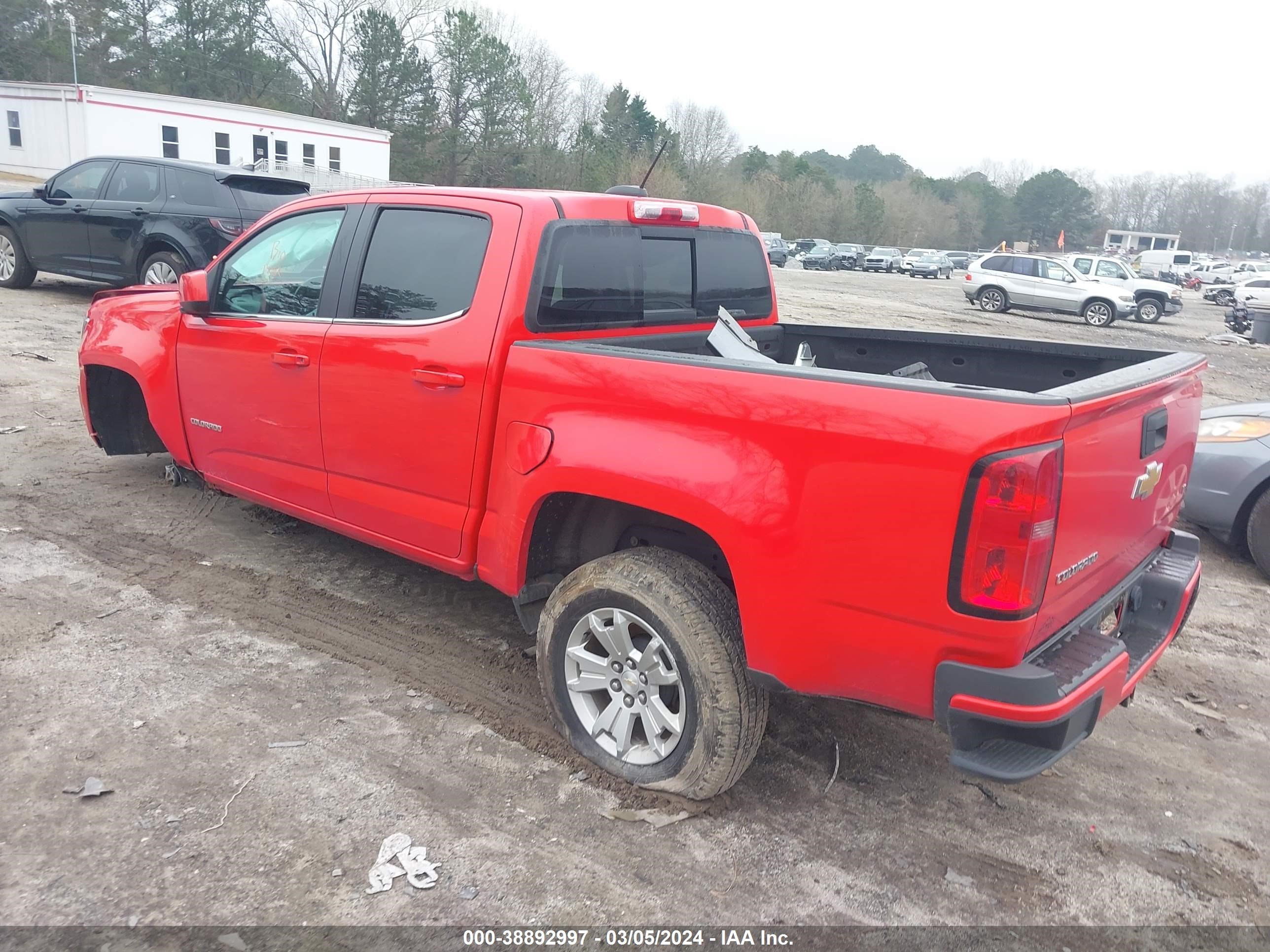 Photo 2 VIN: 1GCGSCE37G1256945 - CHEVROLET COLORADO 