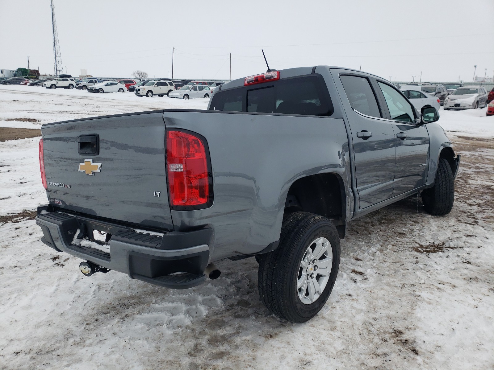 Photo 3 VIN: 1GCGSCEN1K1314848 - CHEVROLET COLORADO L 