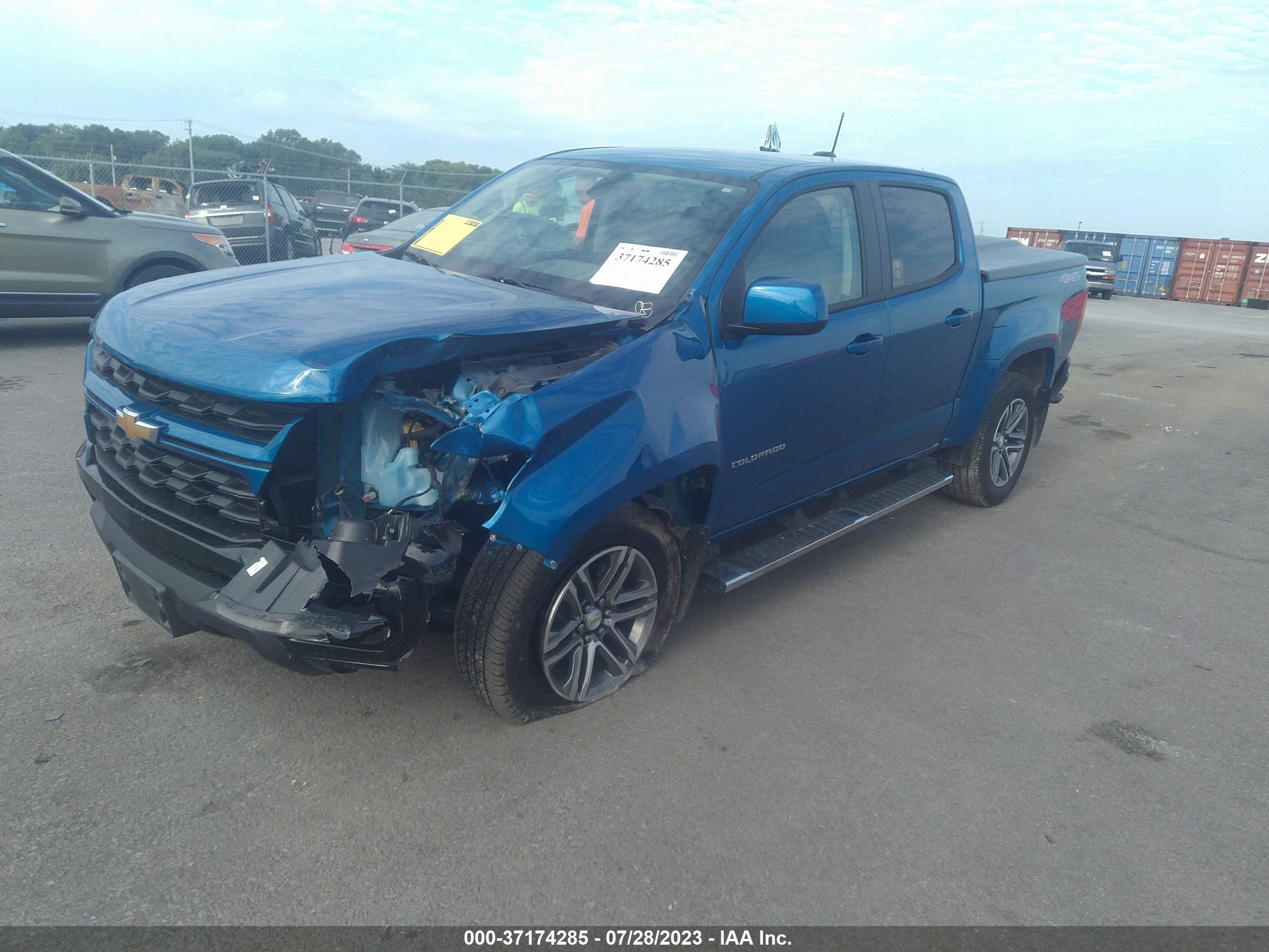 Photo 1 VIN: 1GCGTBEN2M1123045 - CHEVROLET COLORADO 