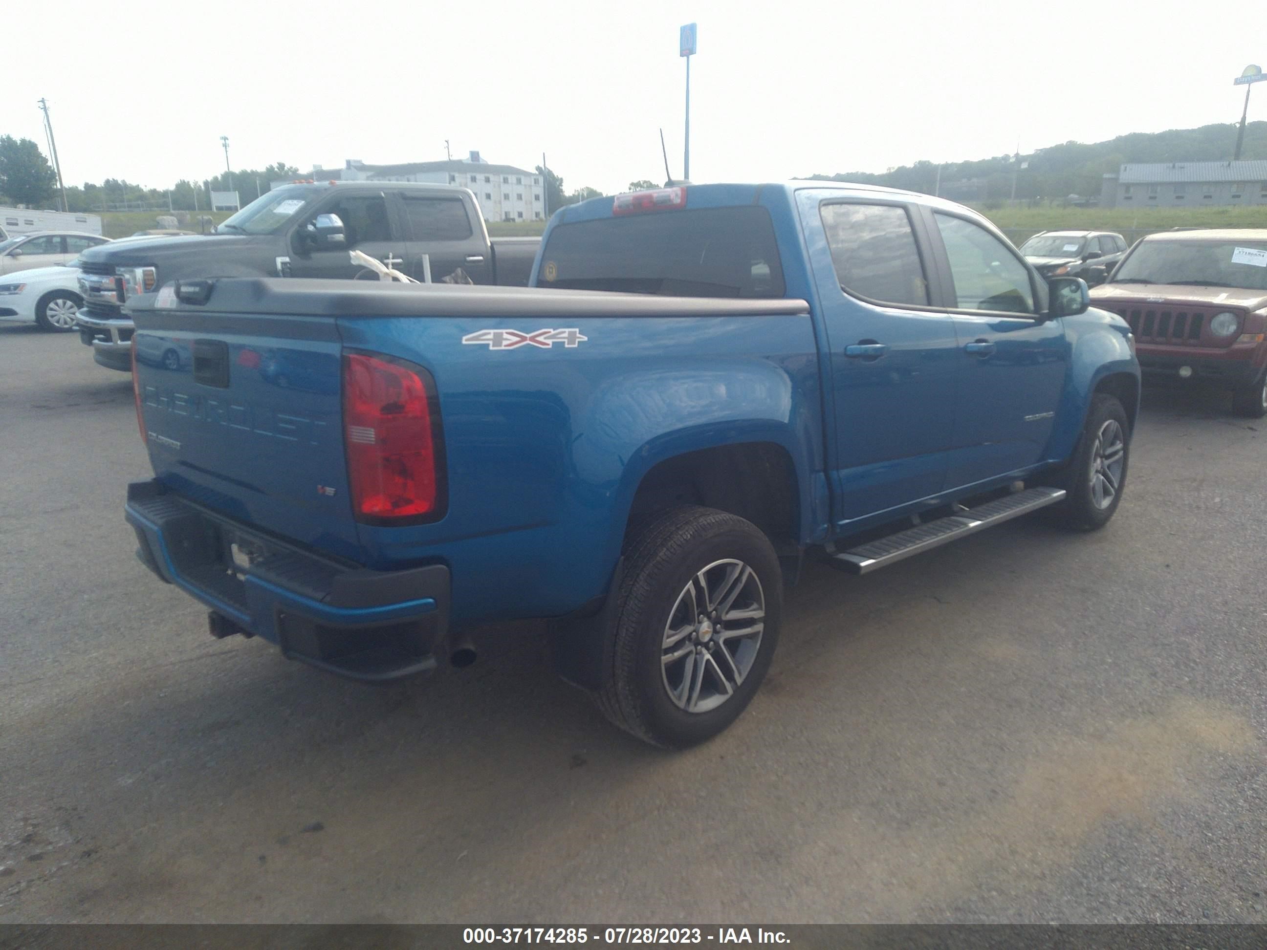 Photo 3 VIN: 1GCGTBEN2M1123045 - CHEVROLET COLORADO 