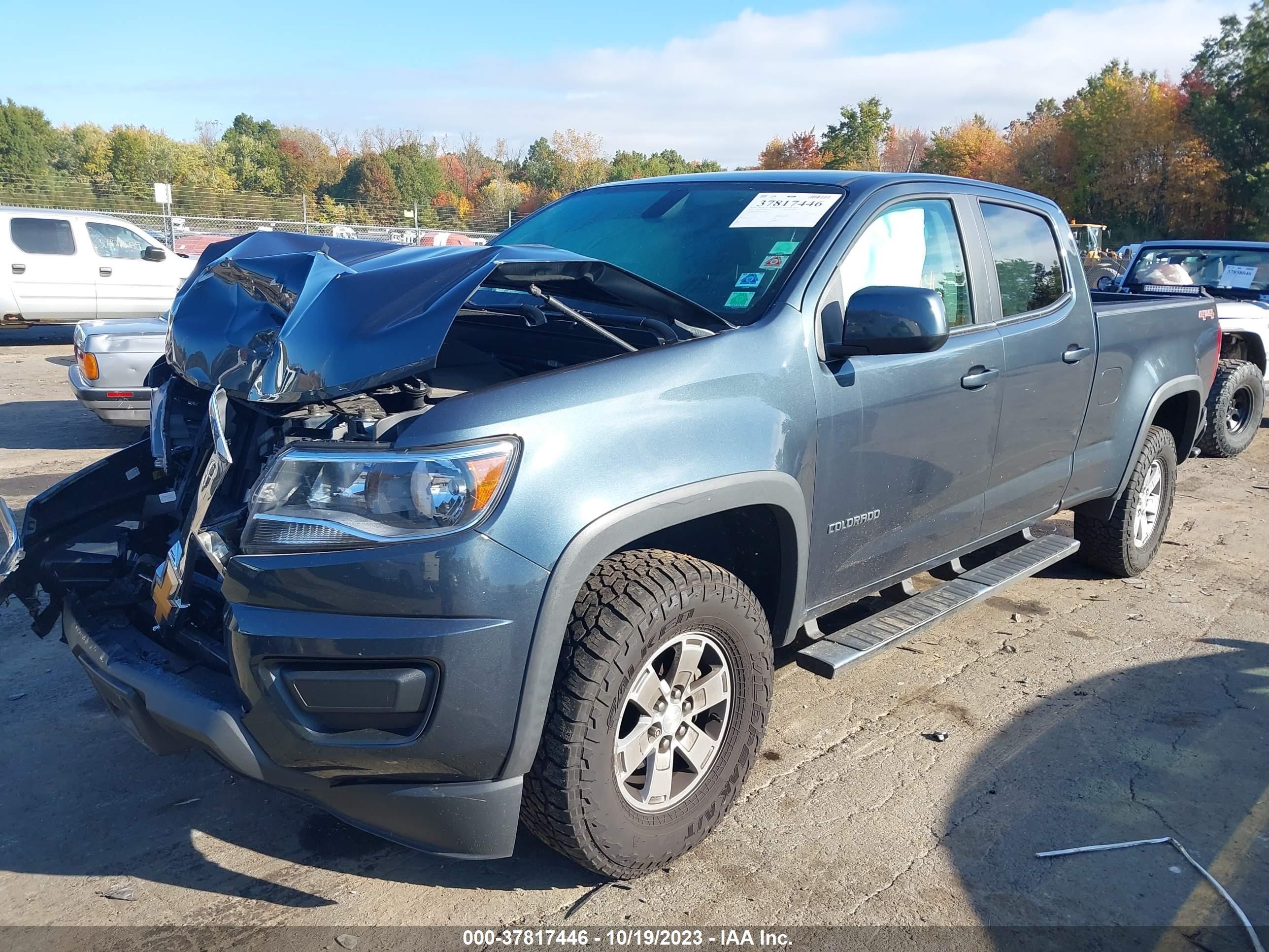 Photo 1 VIN: 1GCGTBEN5K1148177 - CHEVROLET COLORADO 