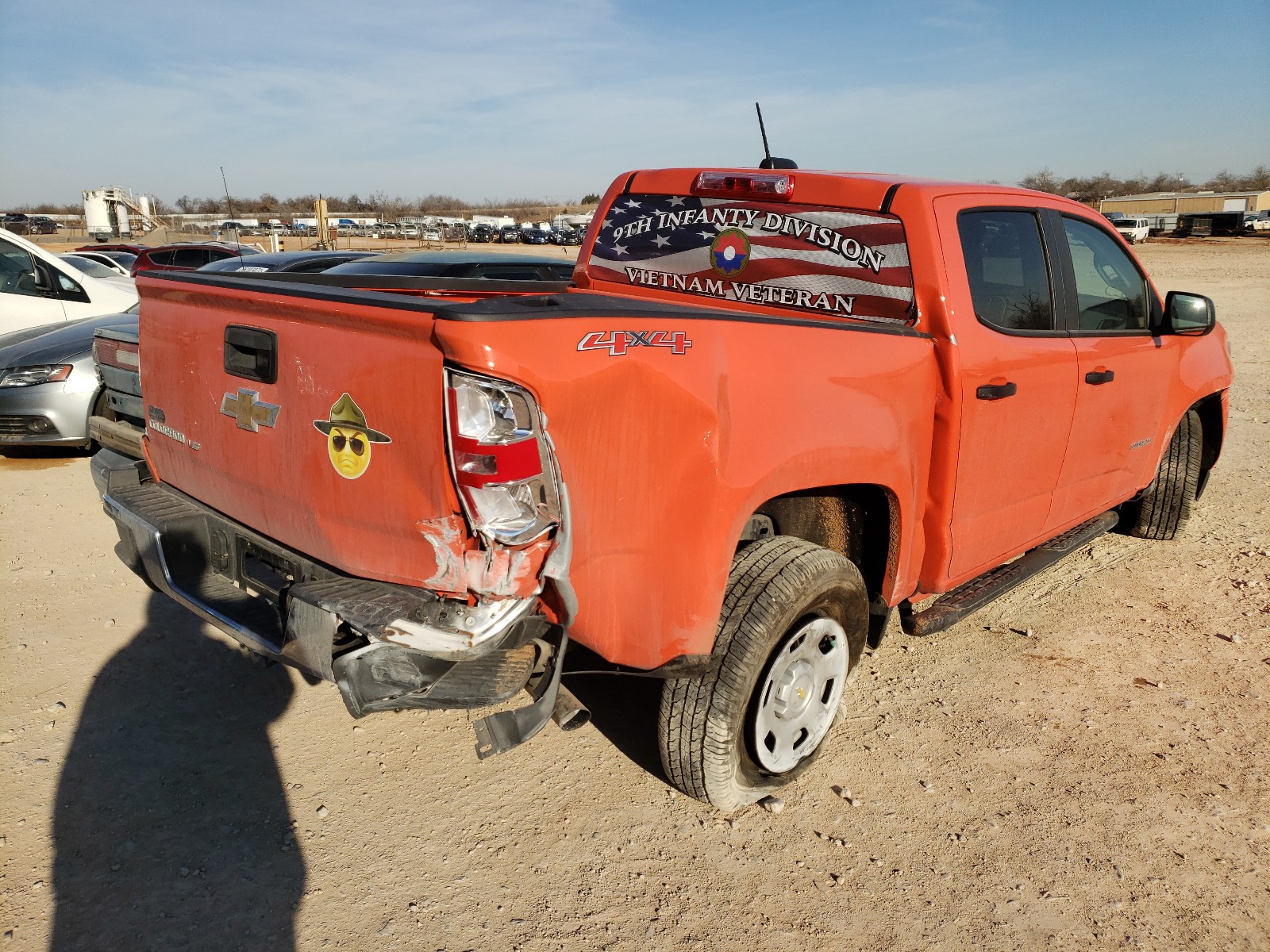 Photo 3 VIN: 1GCGTBEN6L1155866 - CHEVROLET COLORADO 