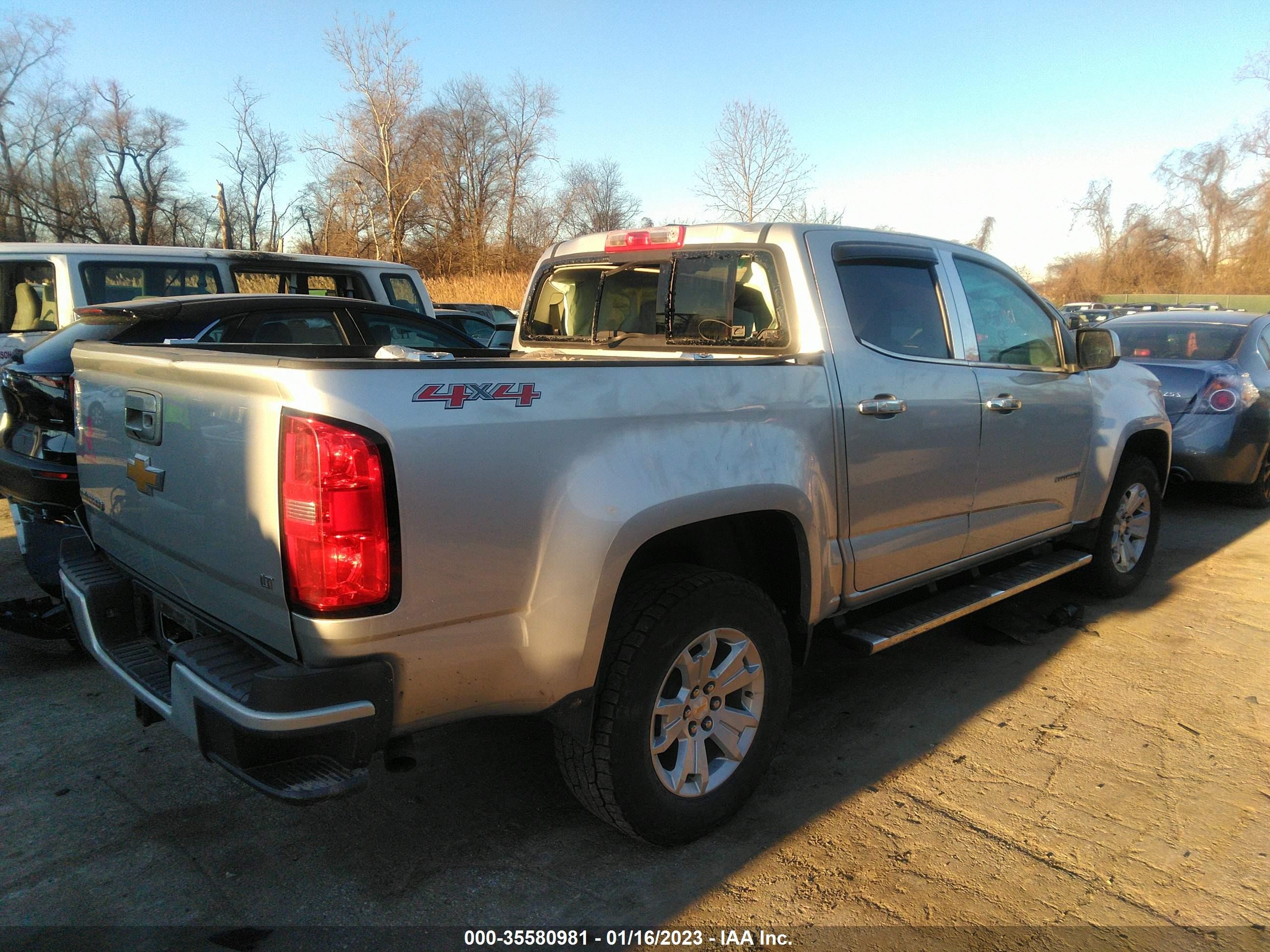 Photo 3 VIN: 1GCGTCE38G1121275 - CHEVROLET COLORADO 