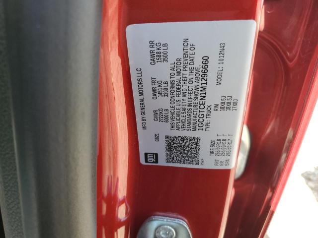 Photo 12 VIN: 1GCGTCEN1M1296660 - CHEVROLET COLORADO L 