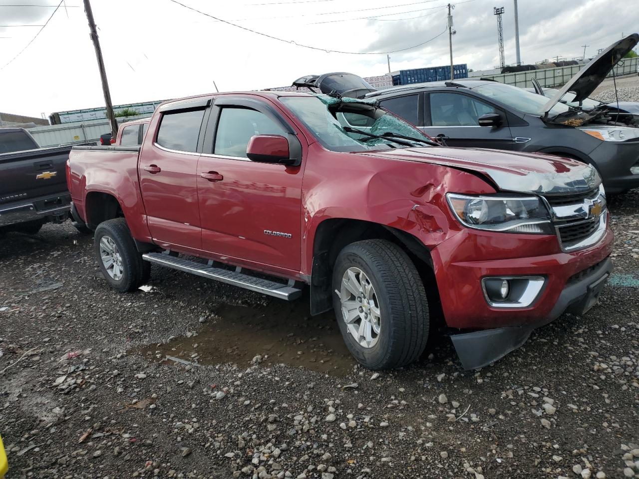 Photo 3 VIN: 1GCGTCEN5J1281378 - CHEVROLET COLORADO 