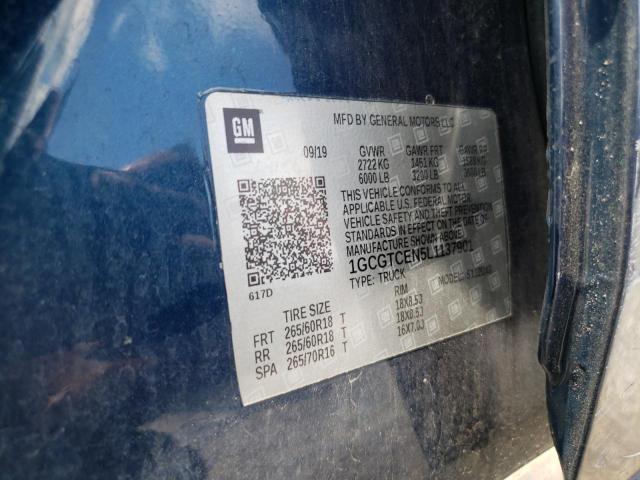 Photo 11 VIN: 1GCGTCEN5L1137901 - CHEVROLET COLORADO L 