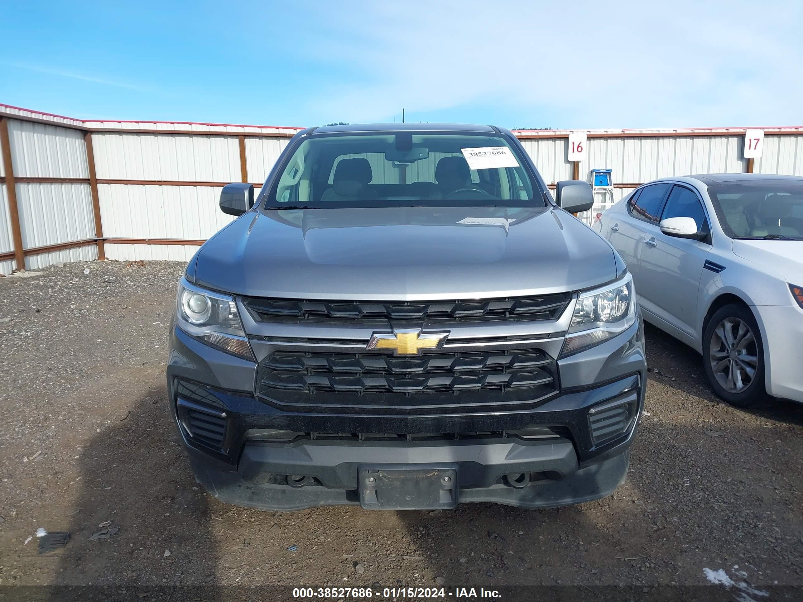 Photo 11 VIN: 1GCGTCEN5M1132232 - CHEVROLET COLORADO 