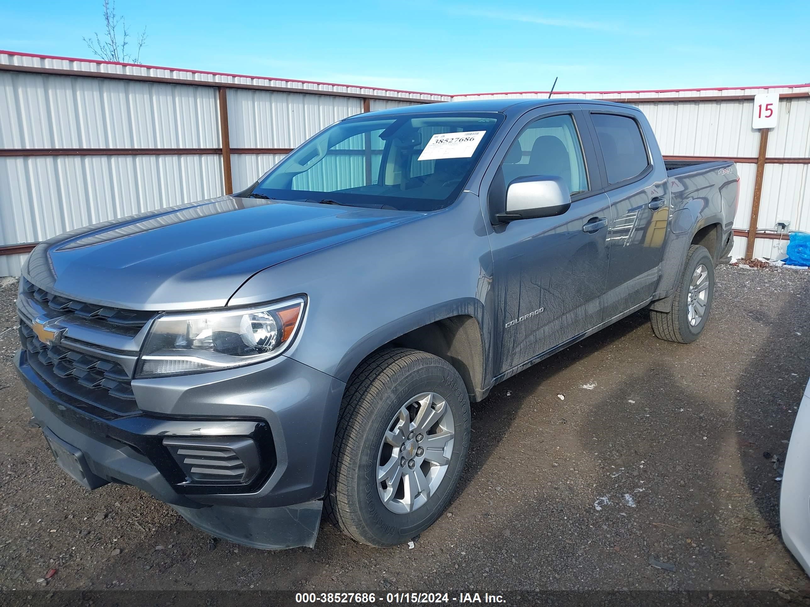 Photo 13 VIN: 1GCGTCEN5M1132232 - CHEVROLET COLORADO 