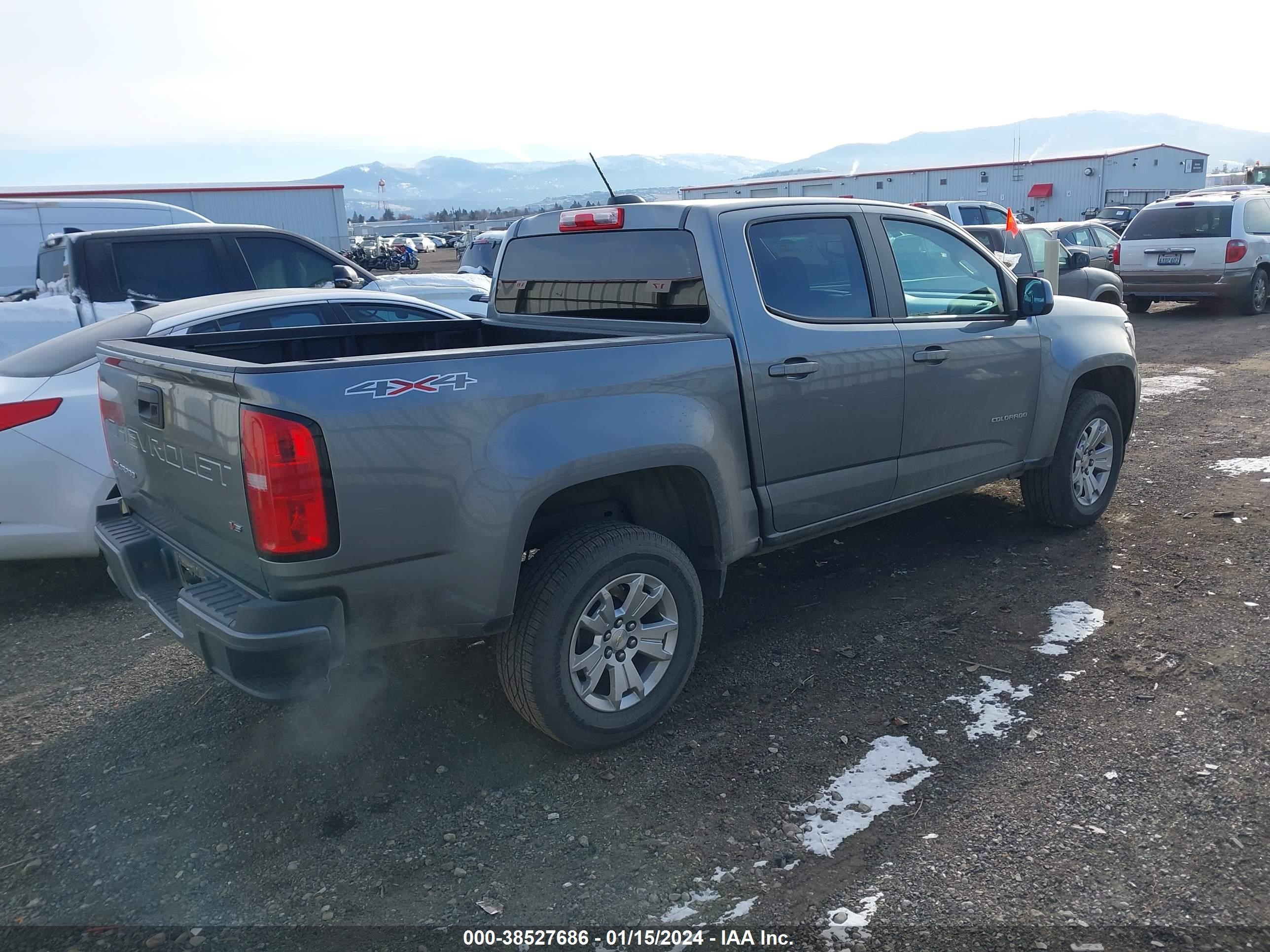 Photo 3 VIN: 1GCGTCEN5M1132232 - CHEVROLET COLORADO 