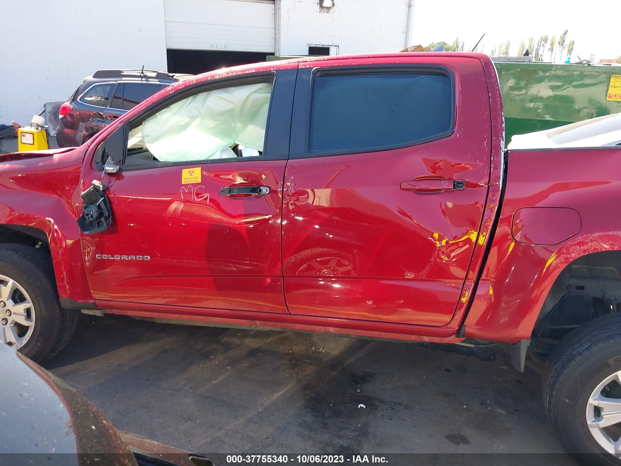 Photo 12 VIN: 1GCGTCEN6M1141411 - CHEVROLET COLORADO 