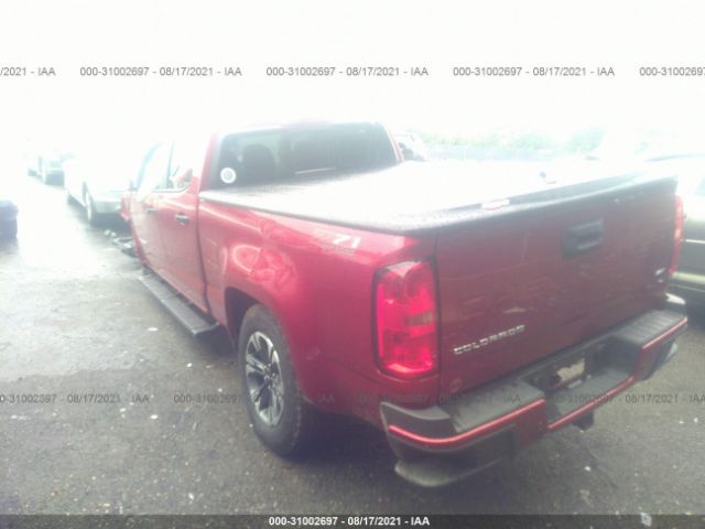 Photo 2 VIN: 1GCGTDEN1M1132086 - CHEVROLET COLORADO 