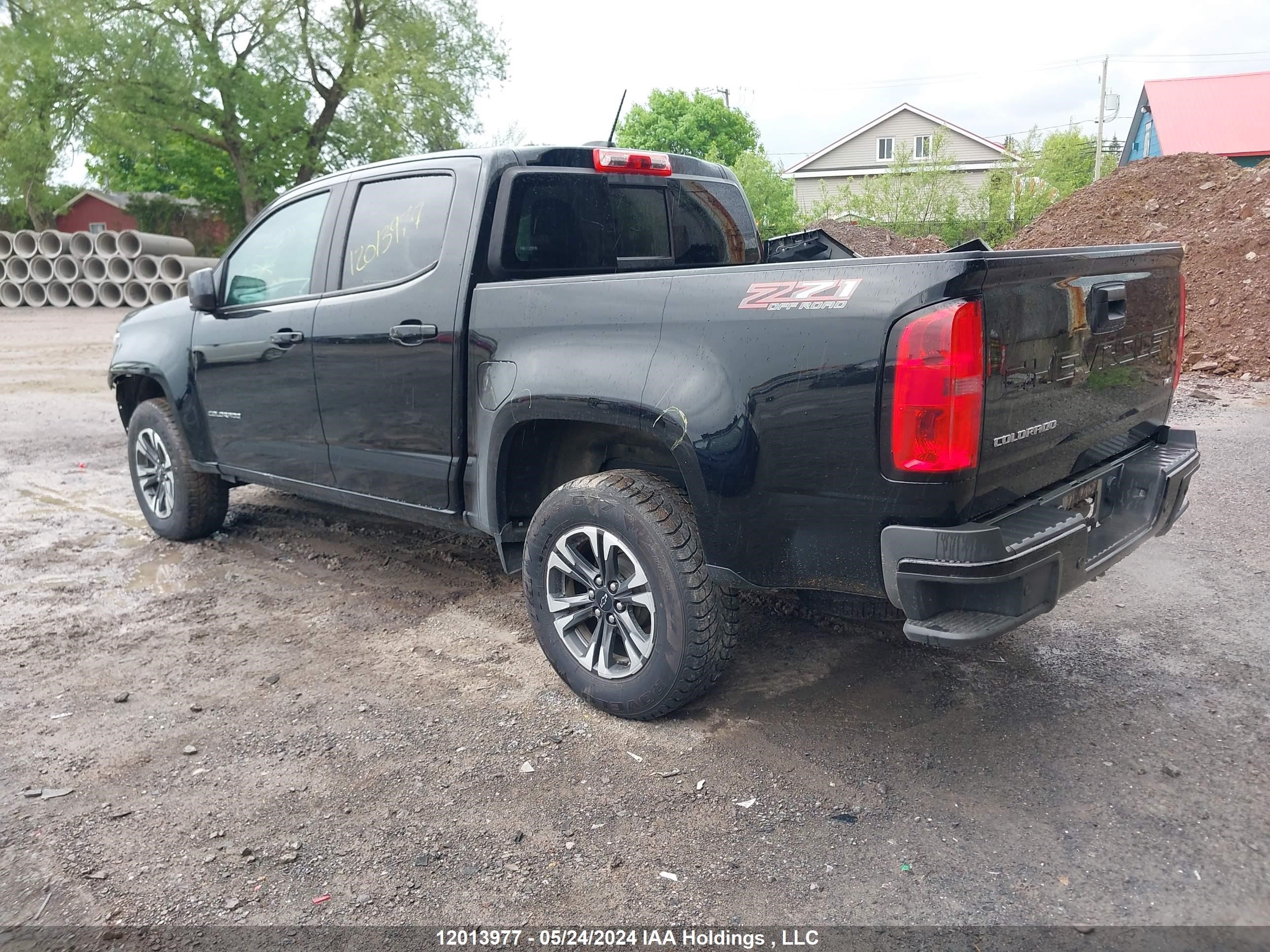 Photo 2 VIN: 1GCGTDEN2M1197335 - CHEVROLET COLORADO 