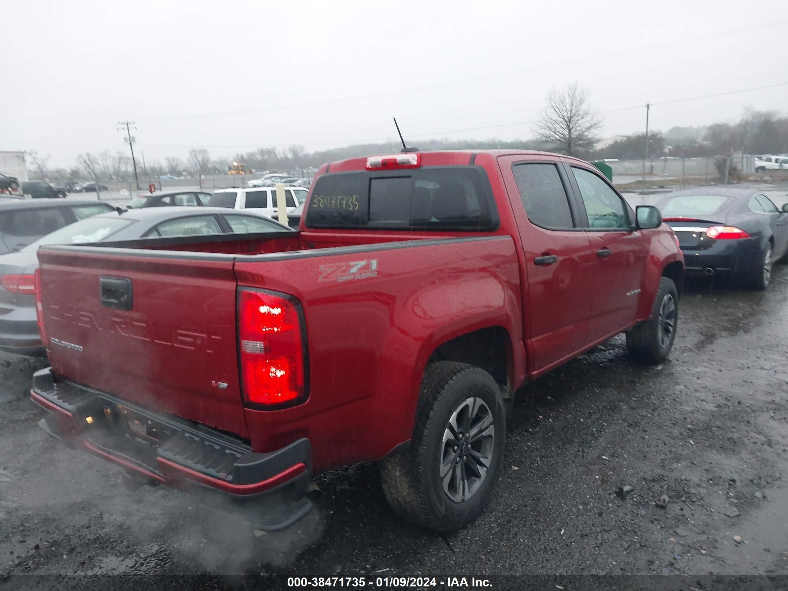 Photo 3 VIN: 1GCGTDEN3M1248017 - CHEVROLET COLORADO 