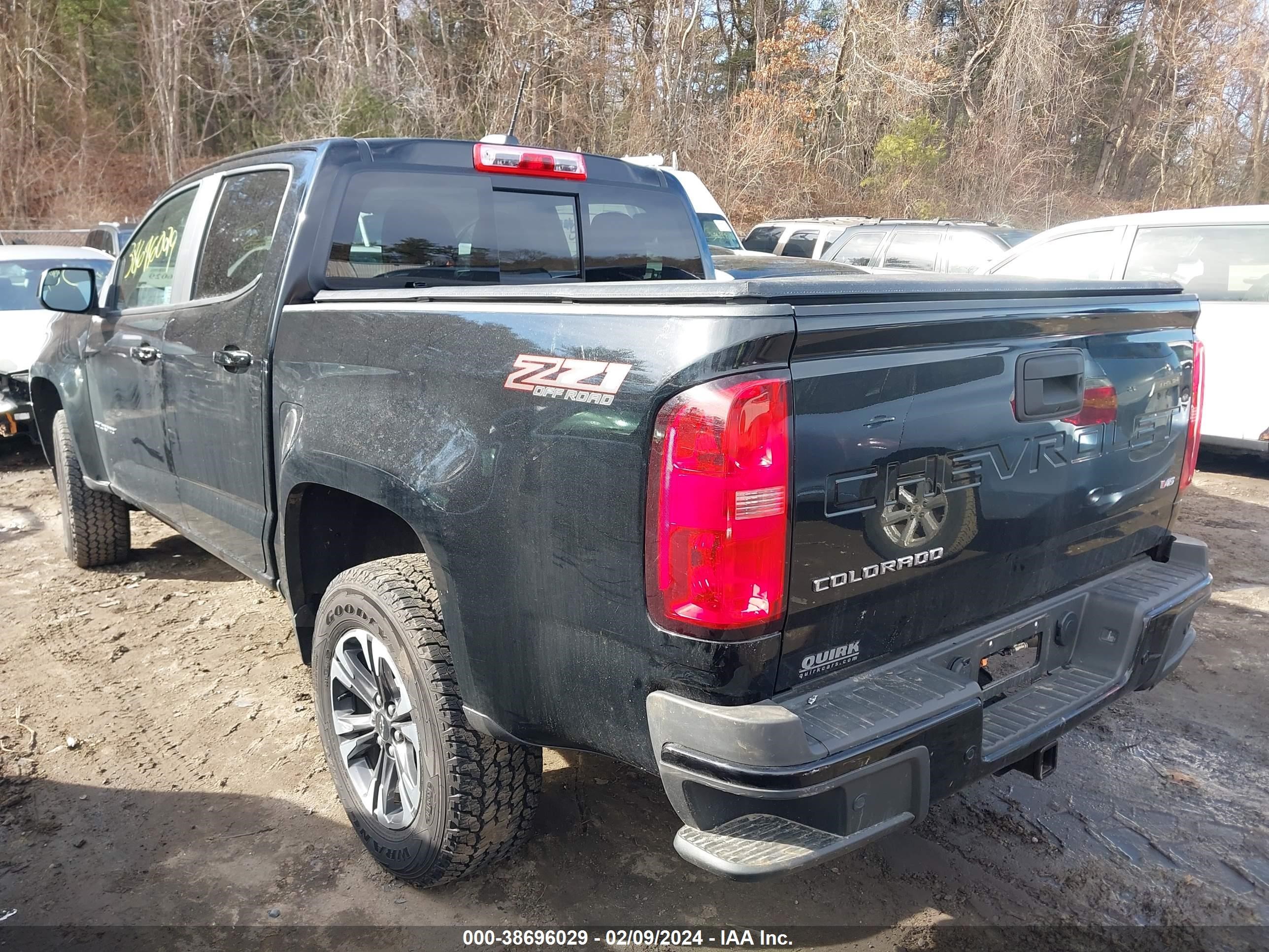 Photo 2 VIN: 1GCGTDEN4N1311157 - CHEVROLET COLORADO 