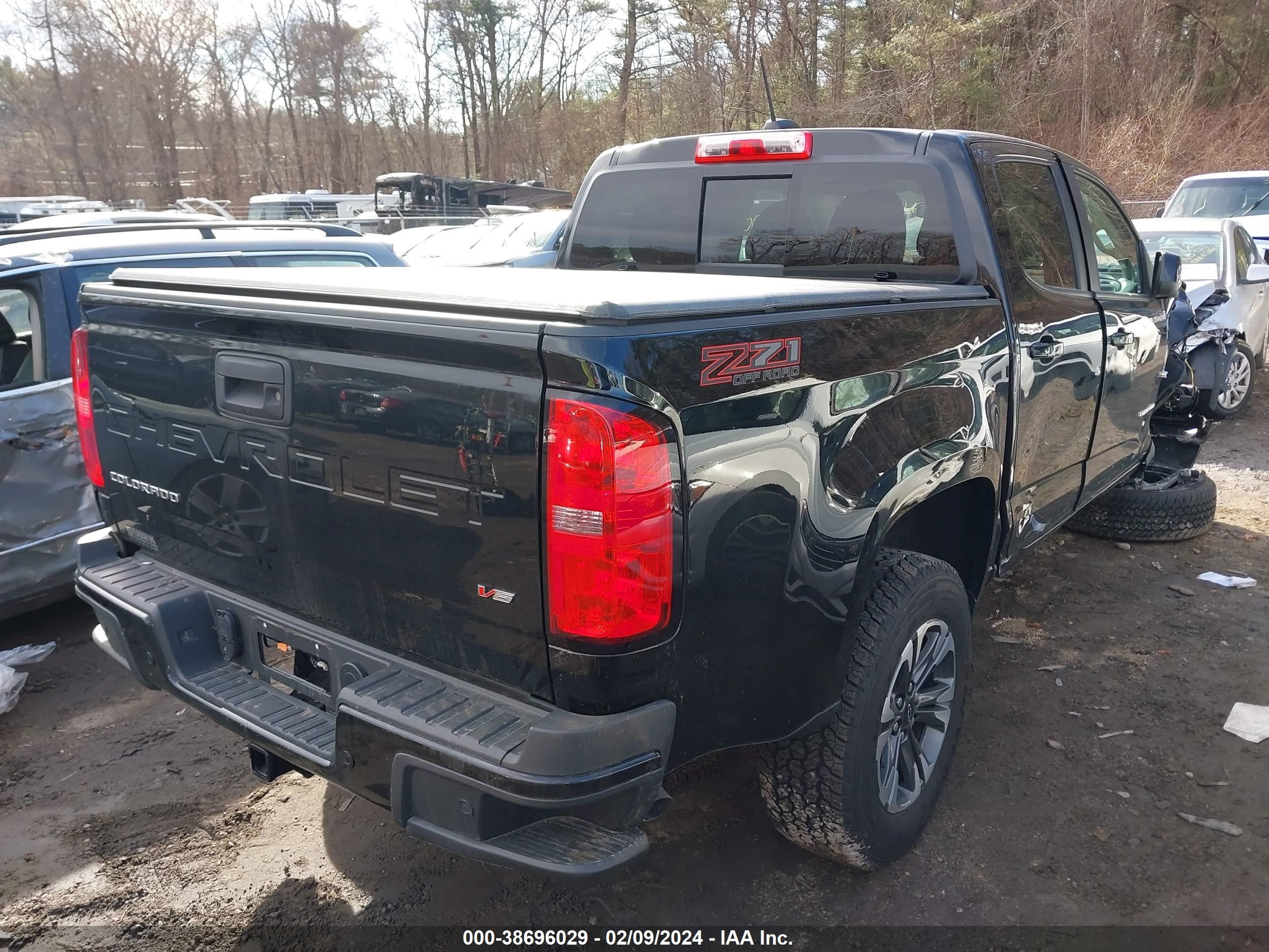 Photo 3 VIN: 1GCGTDEN4N1311157 - CHEVROLET COLORADO 