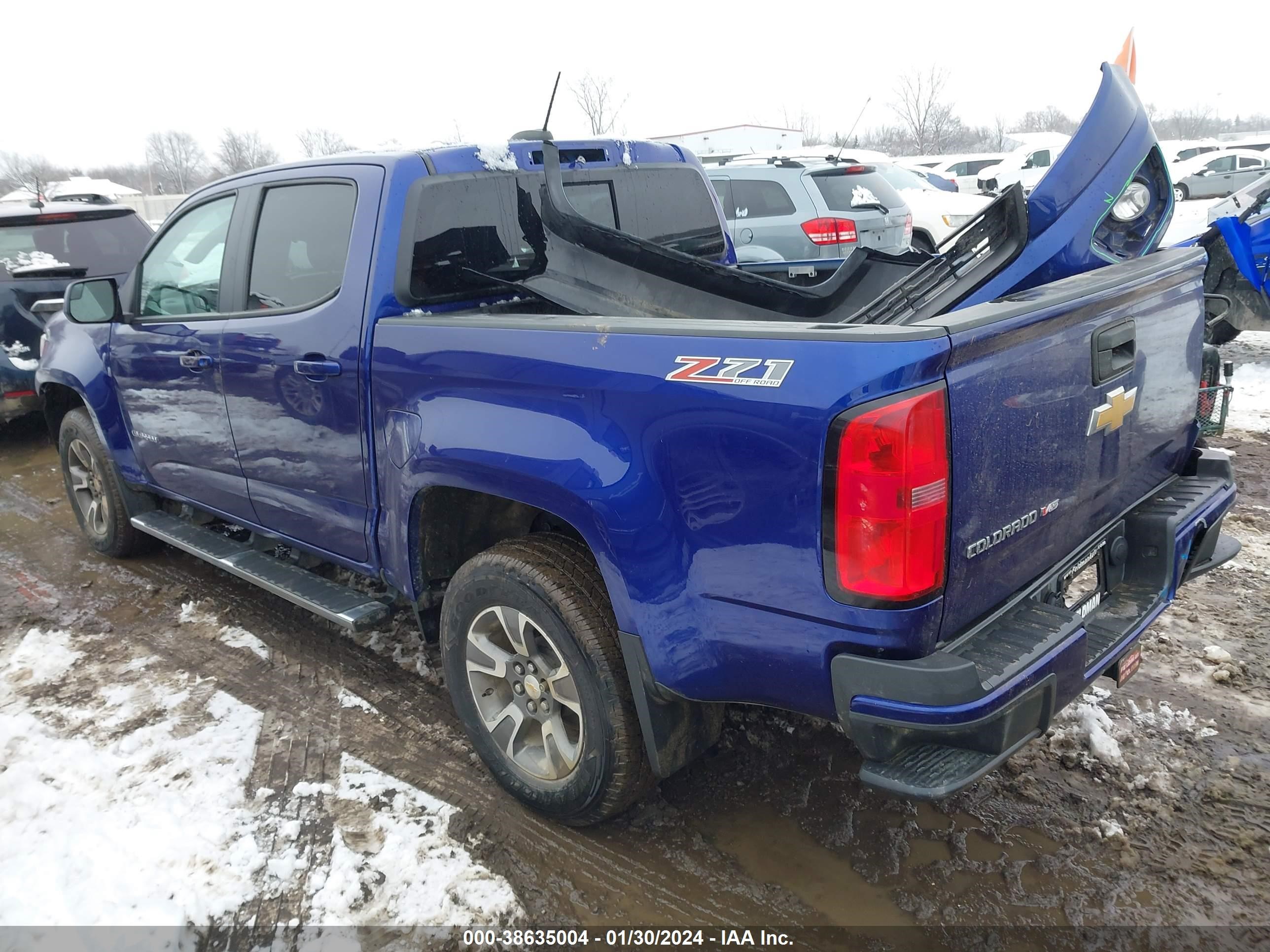 Photo 2 VIN: 1GCGTDEN6H1312332 - CHEVROLET COLORADO 