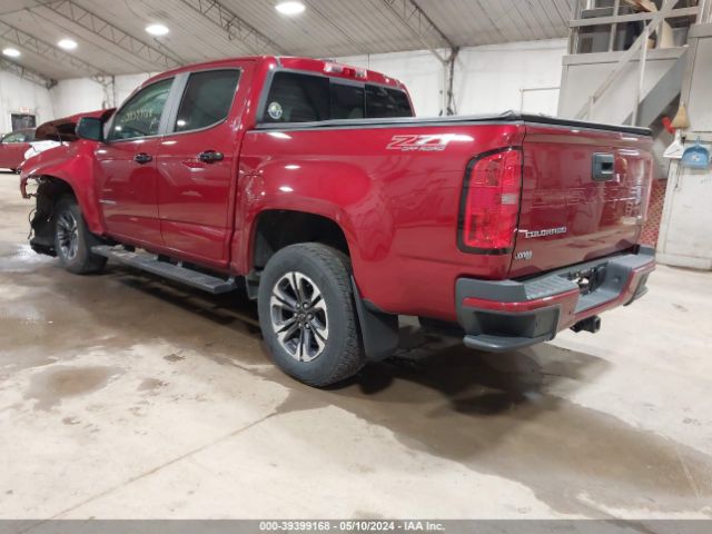 Photo 2 VIN: 1GCGTDEN9M1112278 - CHEVROLET COLORADO 