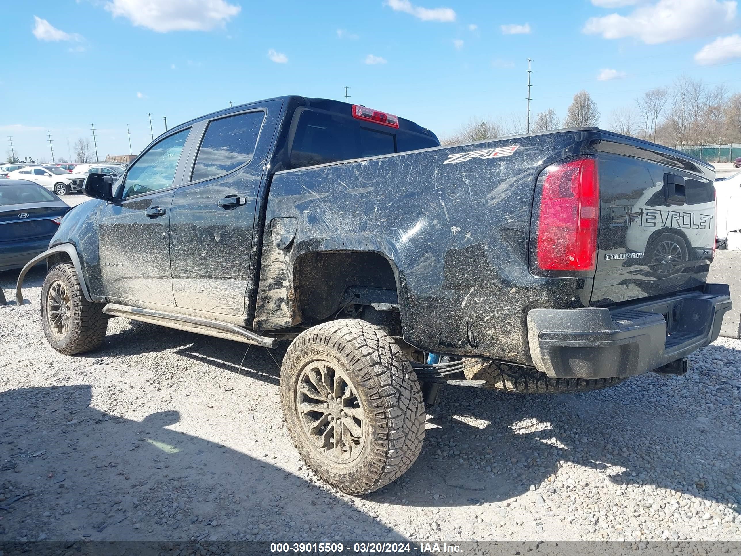 Photo 2 VIN: 1GCGTEEN0N1195106 - CHEVROLET COLORADO 