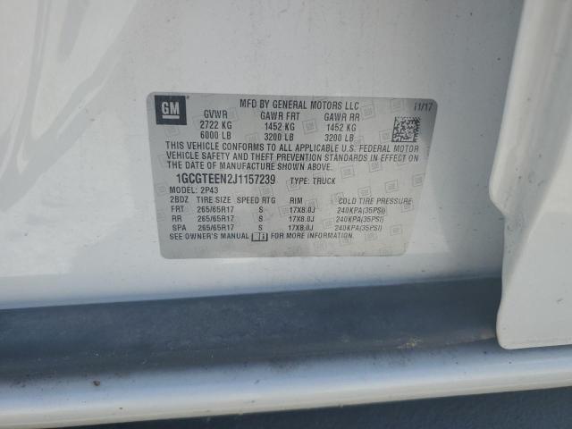 Photo 11 VIN: 1GCGTEEN2J1157239 - CHEVROLET COLORADO Z 