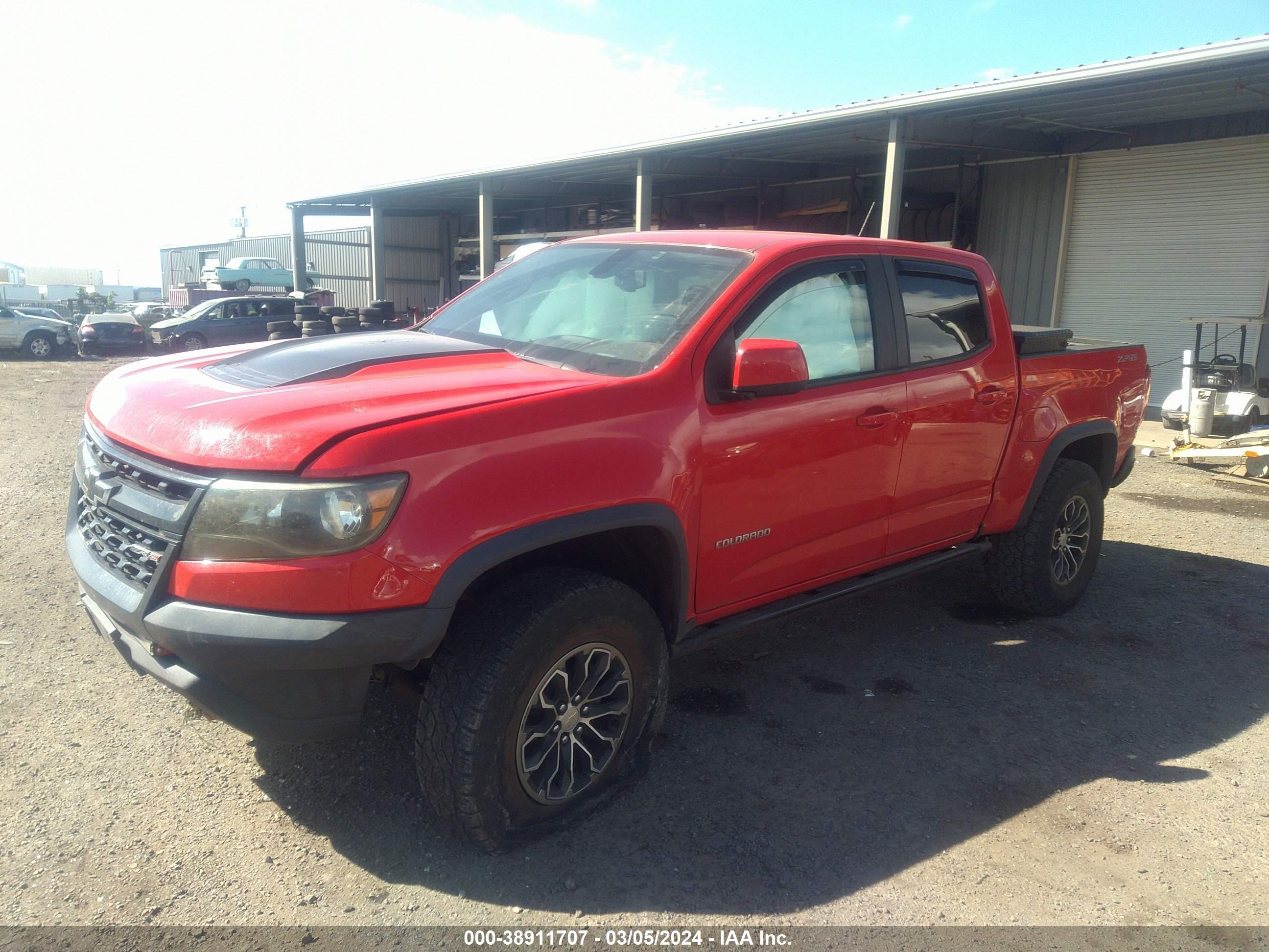 Photo 1 VIN: 1GCGTEEN3K1345835 - CHEVROLET COLORADO 