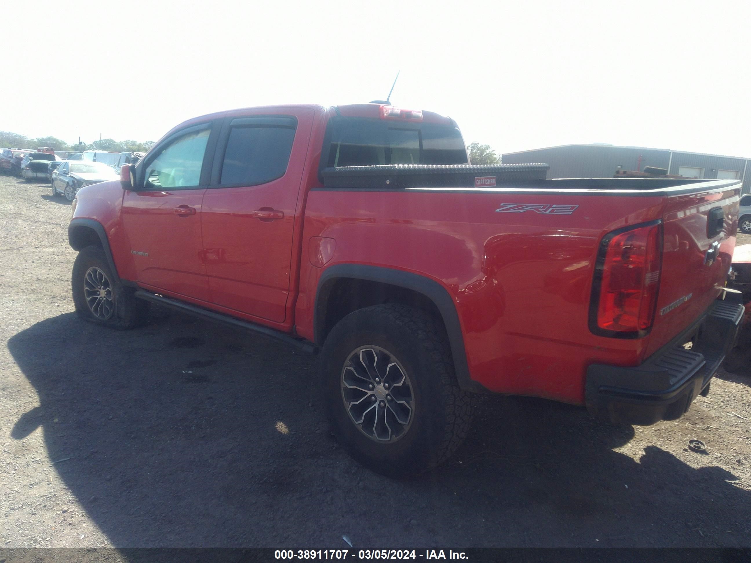 Photo 2 VIN: 1GCGTEEN3K1345835 - CHEVROLET COLORADO 