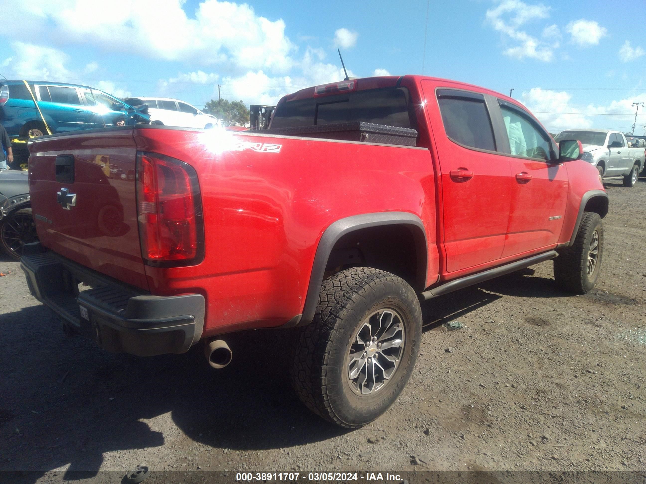 Photo 3 VIN: 1GCGTEEN3K1345835 - CHEVROLET COLORADO 