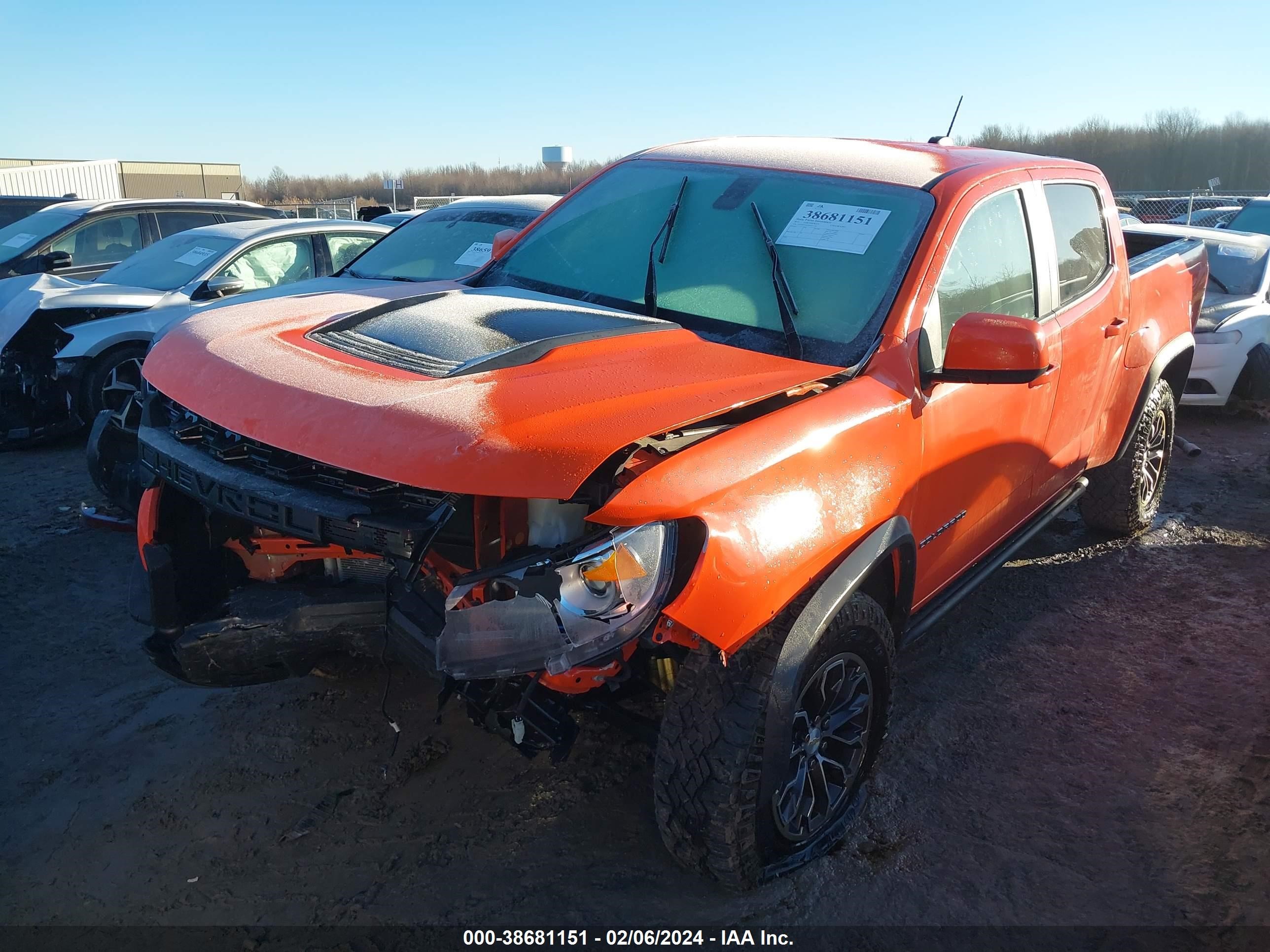 Photo 1 VIN: 1GCGTEEN3M1203312 - CHEVROLET COLORADO 