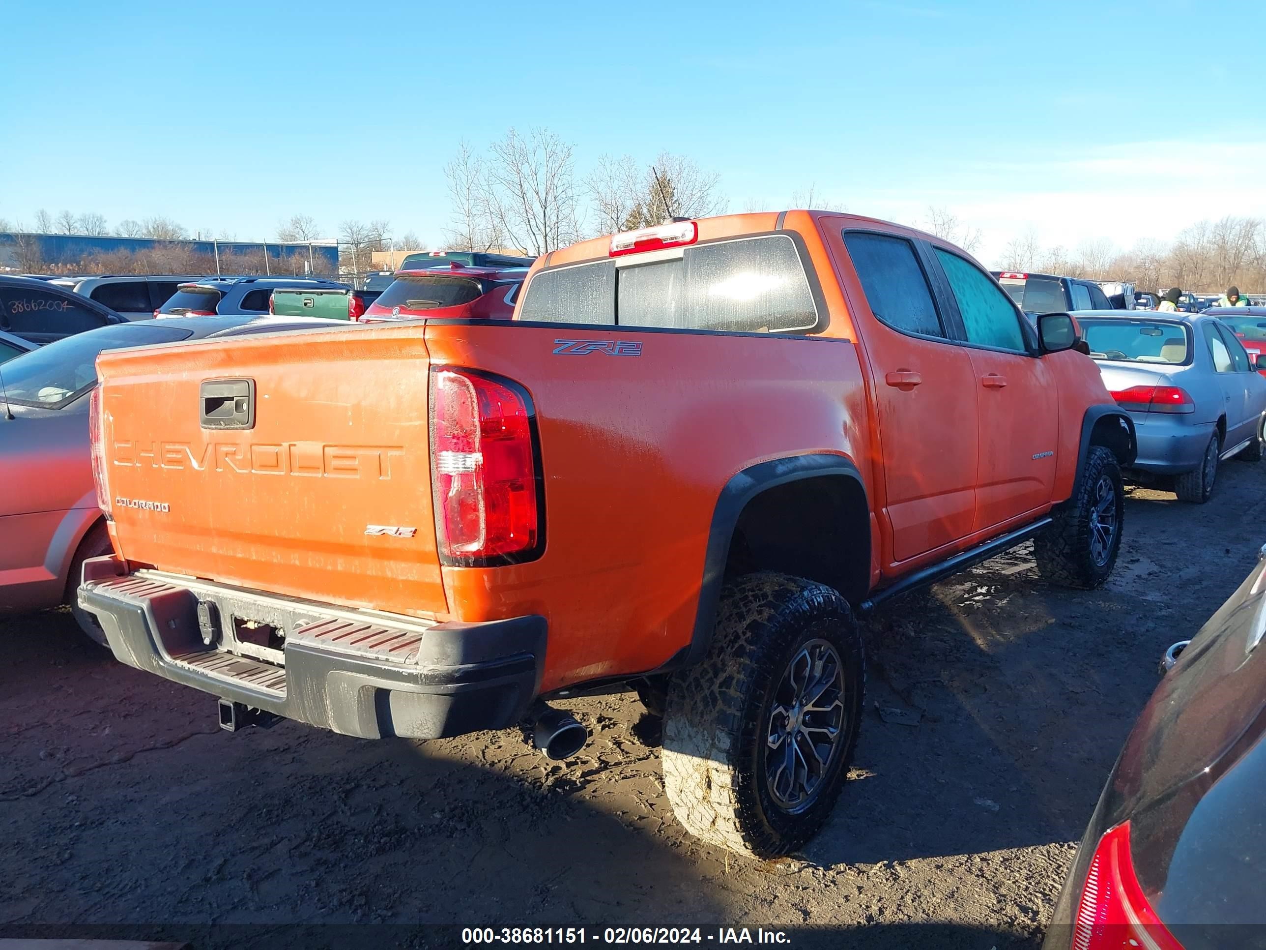 Photo 12 VIN: 1GCGTEEN3M1203312 - CHEVROLET COLORADO 