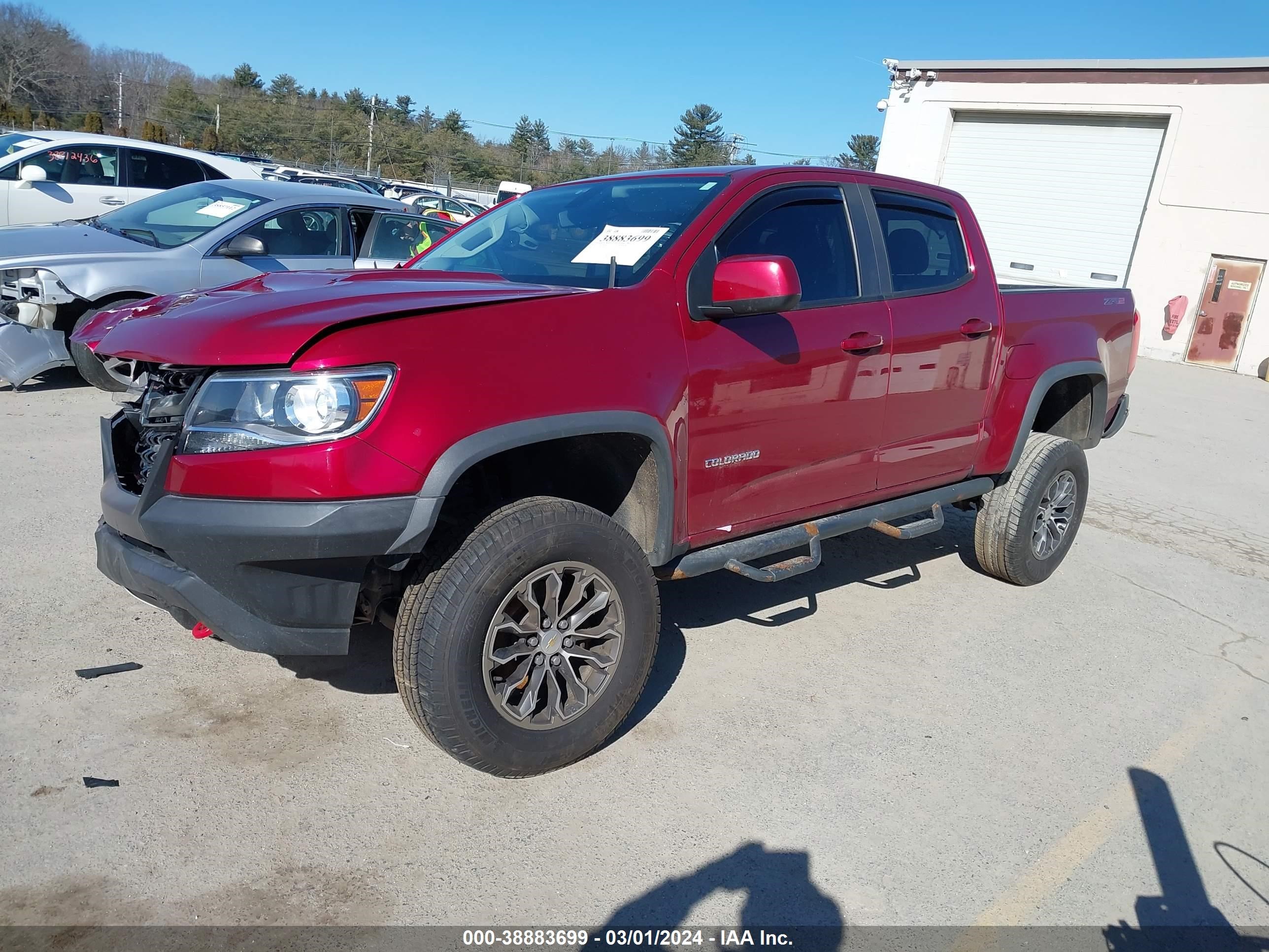 Photo 1 VIN: 1GCGTEEN5K1188471 - CHEVROLET COLORADO 