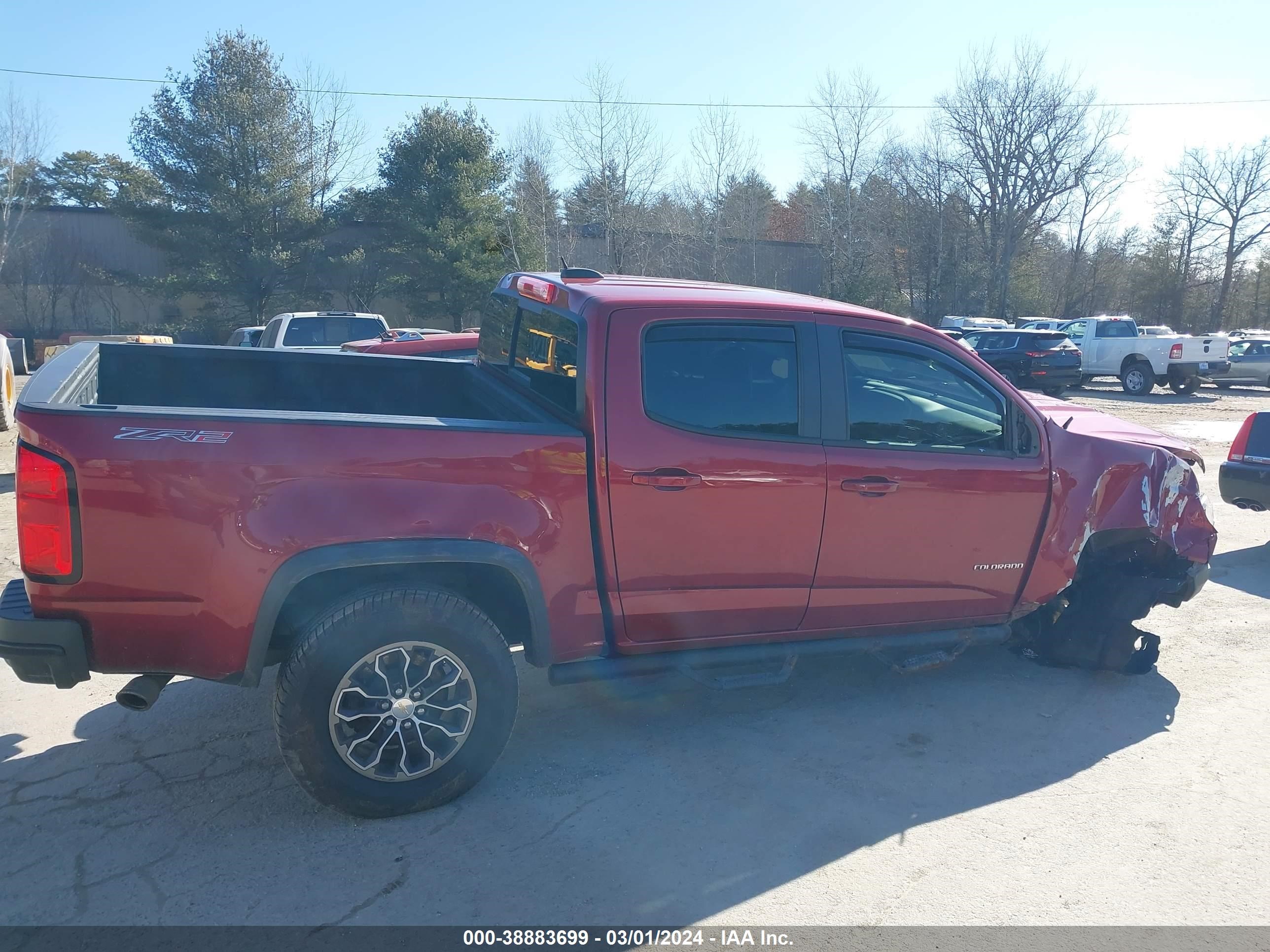 Photo 12 VIN: 1GCGTEEN5K1188471 - CHEVROLET COLORADO 