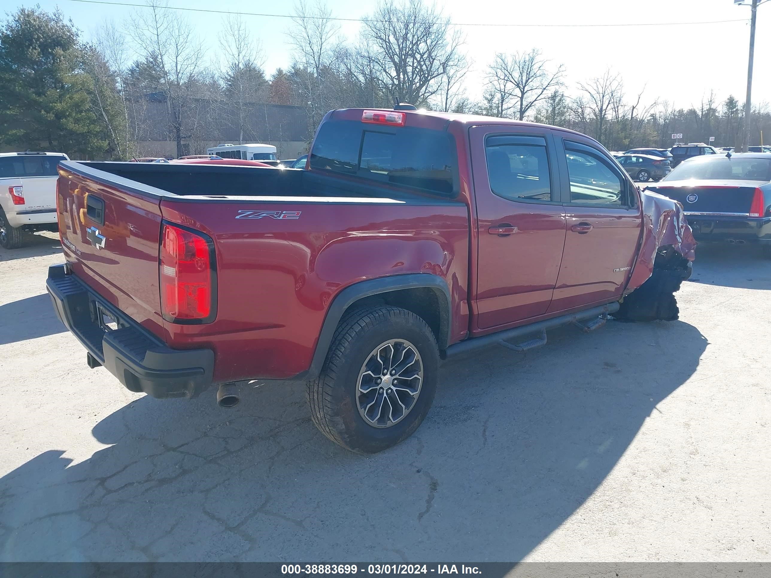 Photo 3 VIN: 1GCGTEEN5K1188471 - CHEVROLET COLORADO 