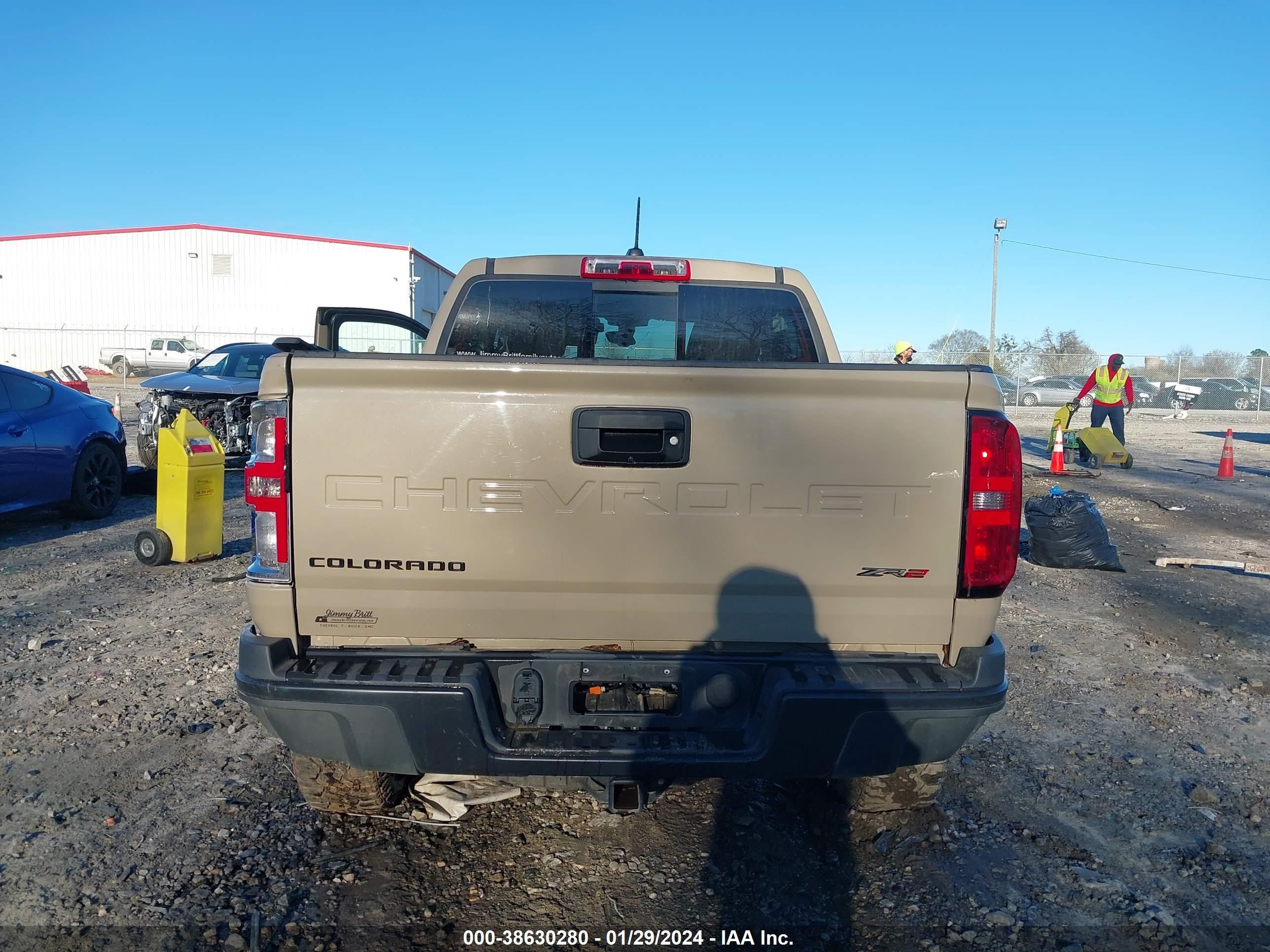 Photo 16 VIN: 1GCGTEEN5N1196249 - CHEVROLET COLORADO 