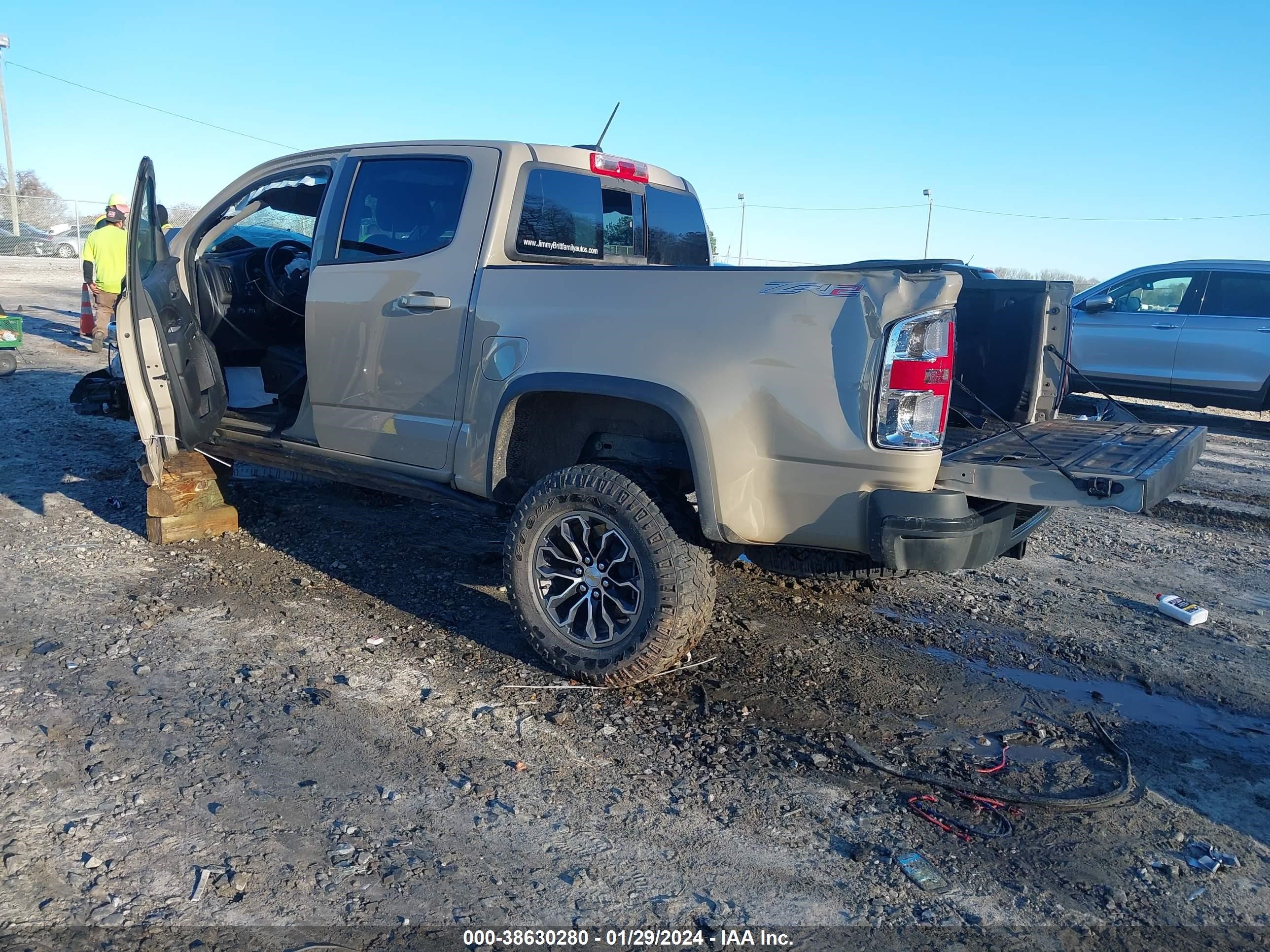 Photo 2 VIN: 1GCGTEEN5N1196249 - CHEVROLET COLORADO 