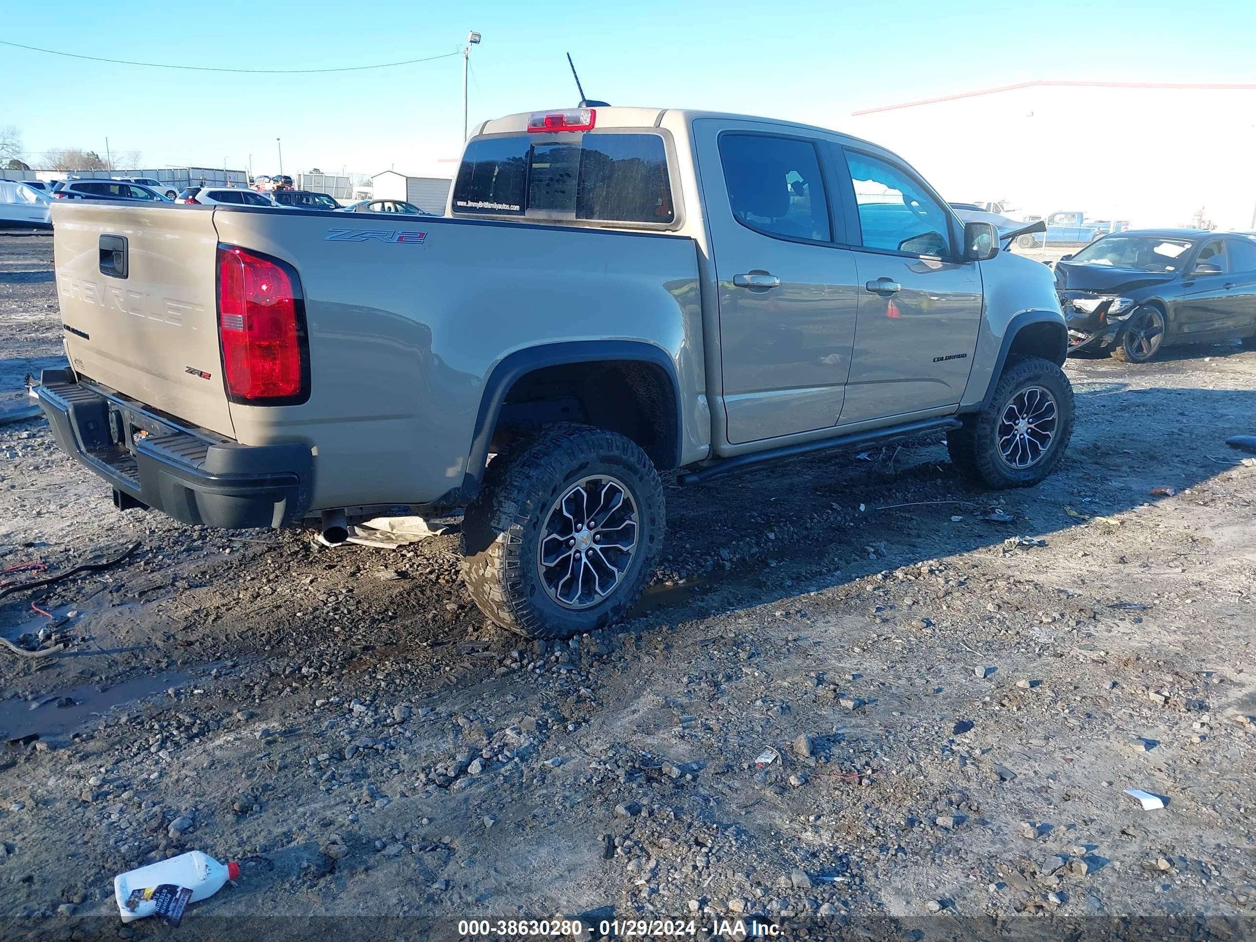 Photo 3 VIN: 1GCGTEEN5N1196249 - CHEVROLET COLORADO 