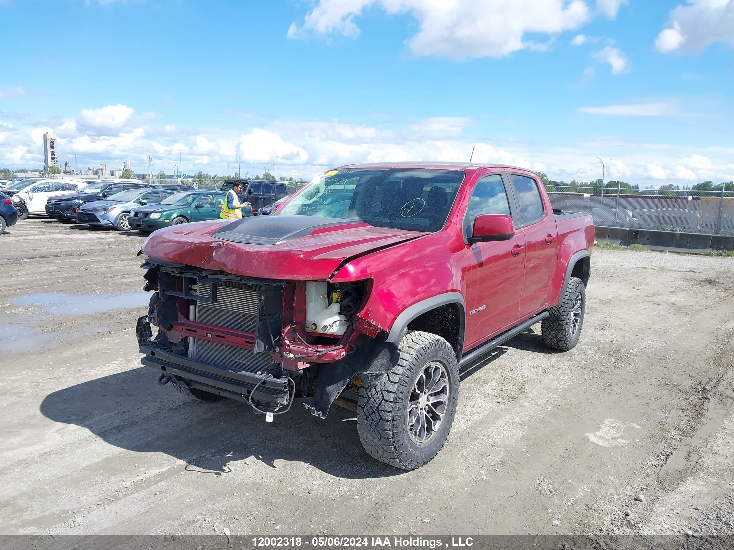 Photo 1 VIN: 1GCGTEEN9L1197370 - CHEVROLET COLORADO 