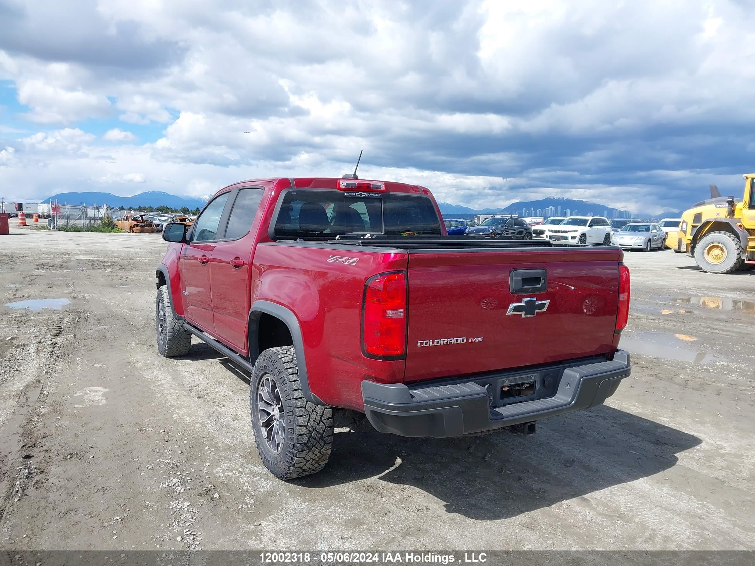 Photo 2 VIN: 1GCGTEEN9L1197370 - CHEVROLET COLORADO 