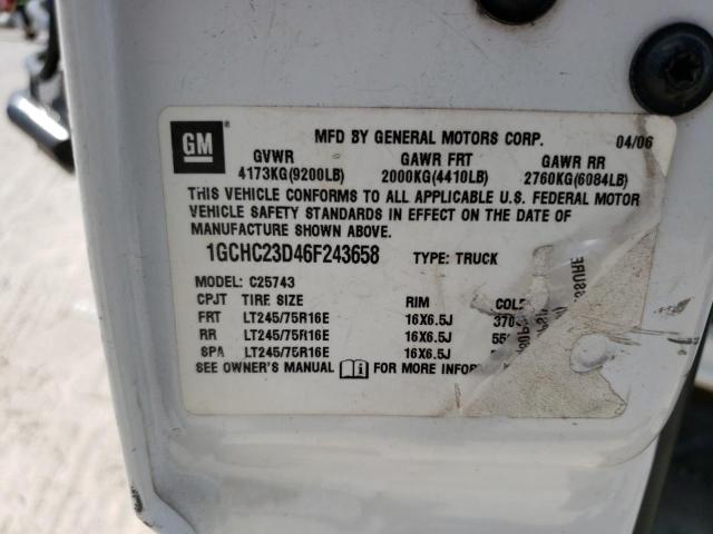 Photo 11 VIN: 1GCHC23D46F243658 - CHEVROLET ALL MODELS 