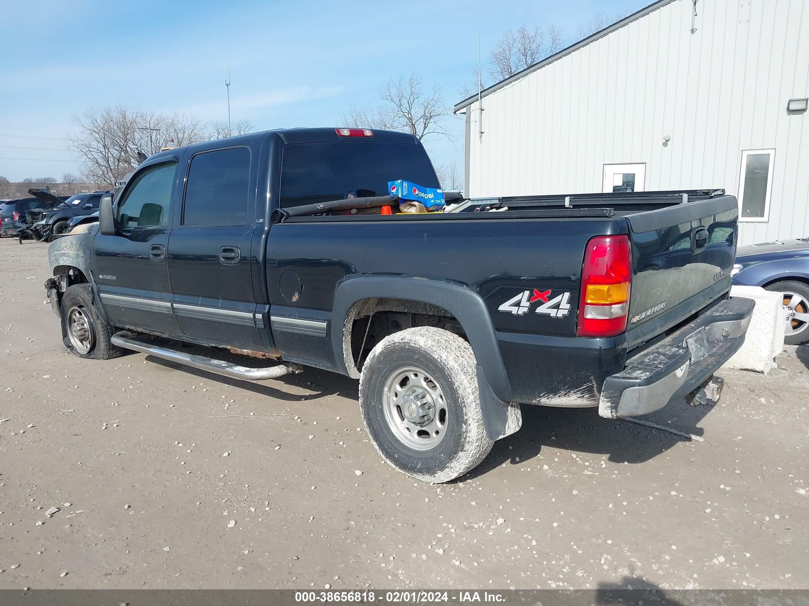 Photo 2 VIN: 1GCHK23U01F191117 - CHEVROLET SILVERADO 